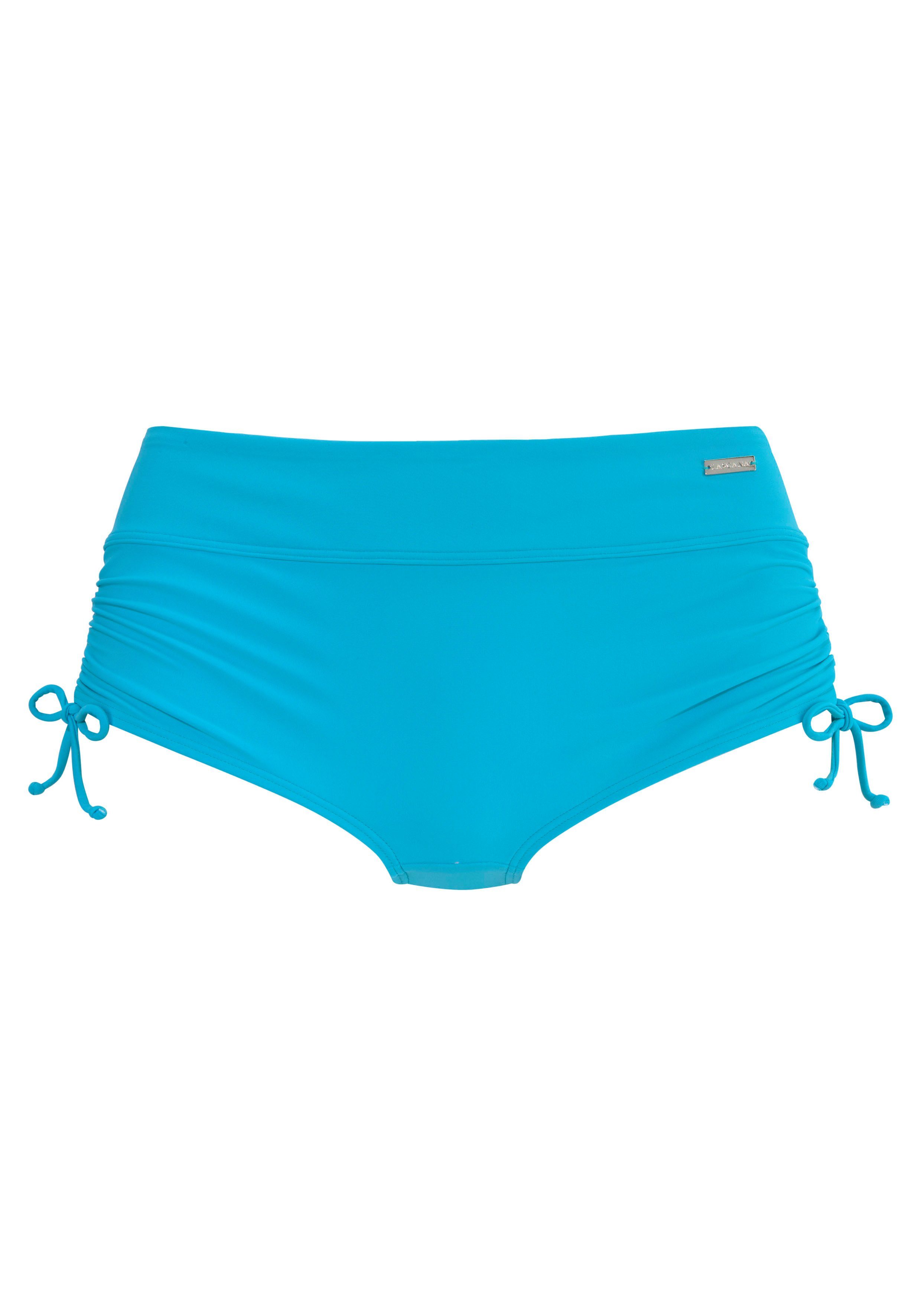 LASCANA Bikini-Hotpants mit seitlicher Raffung günstig online kaufen