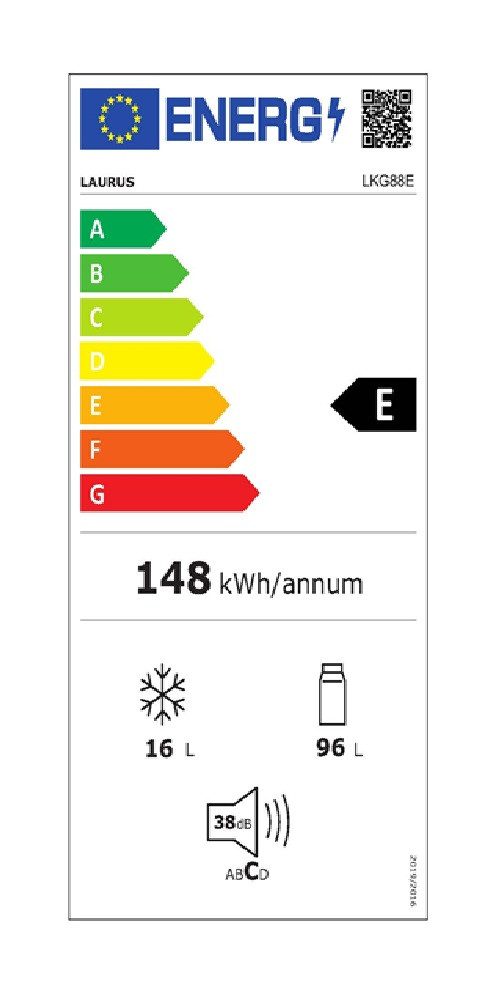 Energieeffizienzklasse: 