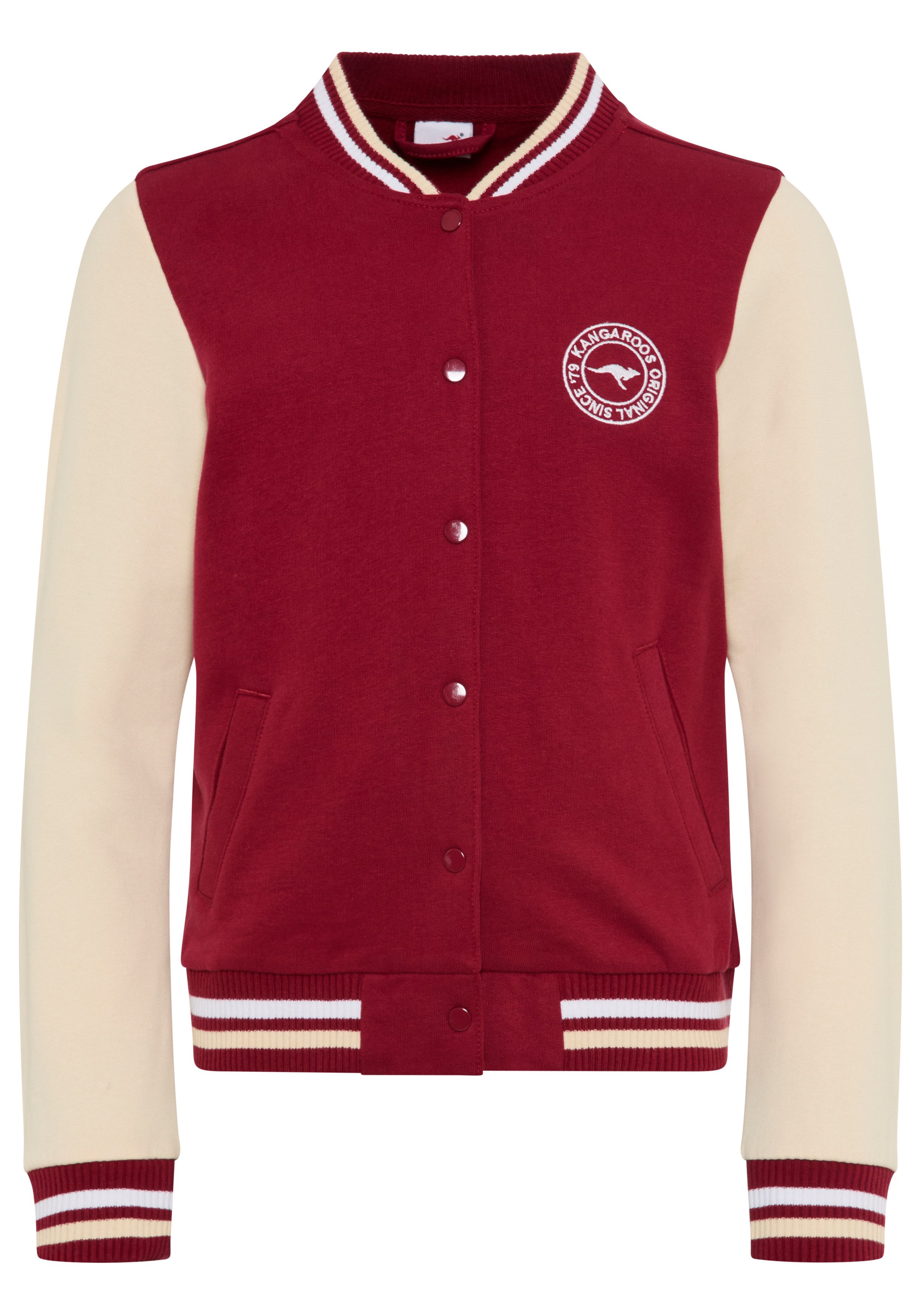 bordeaux/beigemeliert