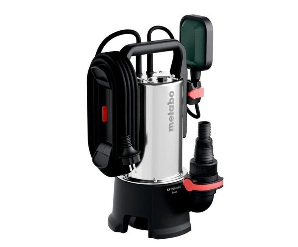 metabo Schmutzwasser-Tauchpumpe METABO SCHMUTZWASSERPUMPE SP 220-35 S Inox
