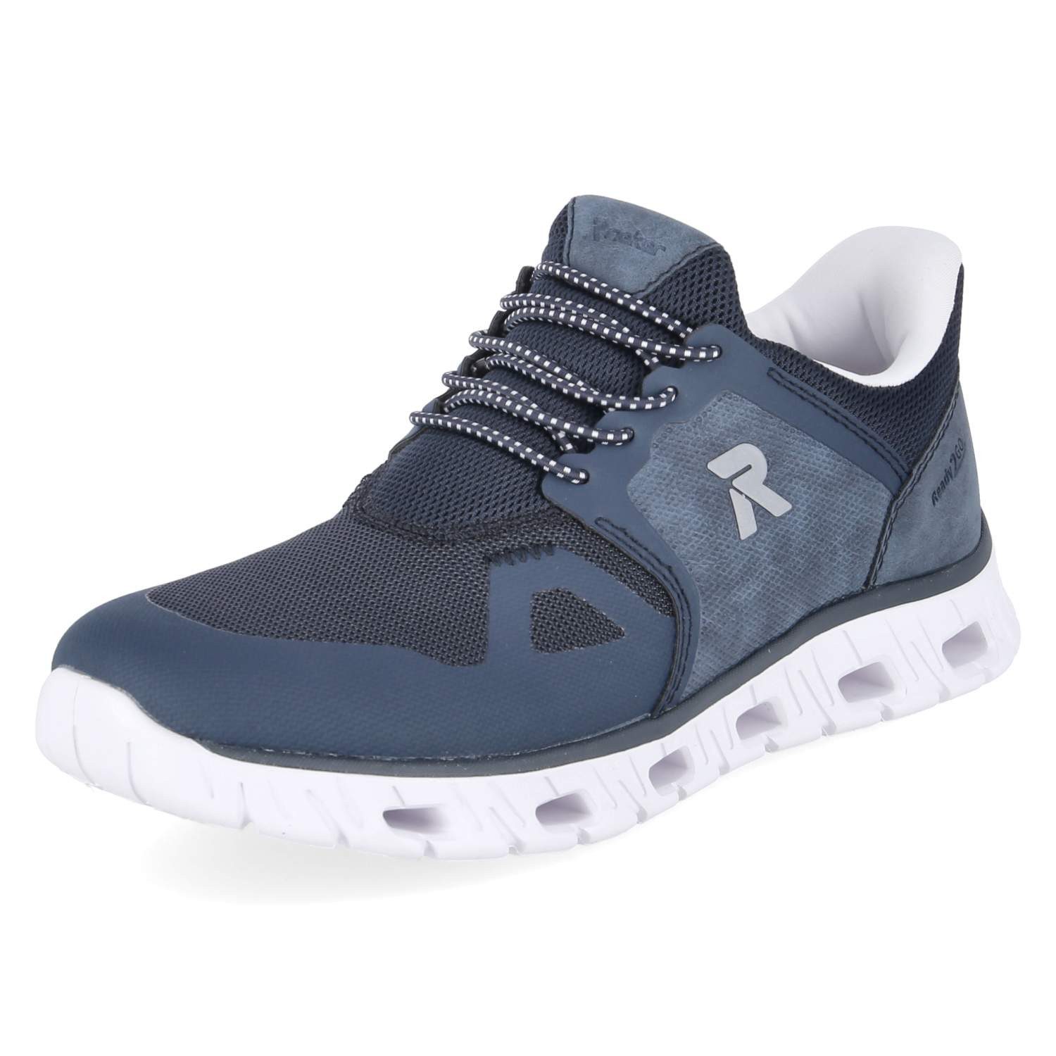 Rieker Rieker Slip On Sneaker 04355-14 Herren Textil & Synthetik blue Schnürschuh – Bild 2 von 5