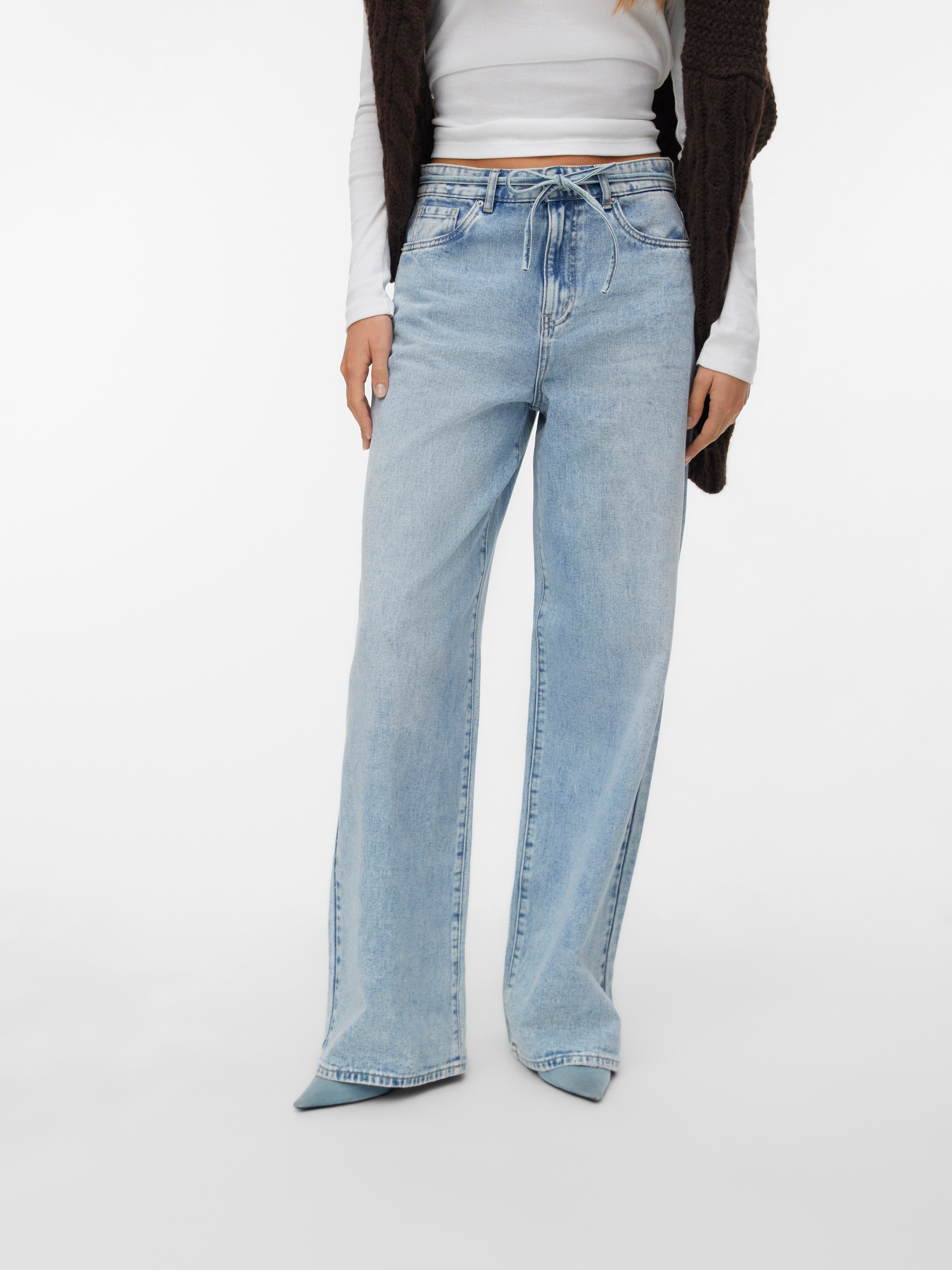 Vero Moda Weite Jeans VMWIEN MR günstig online kaufen