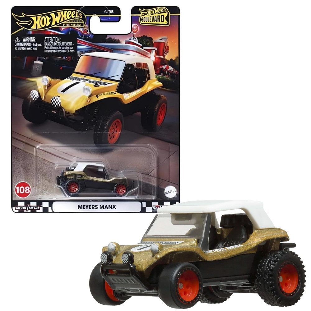 Hot Wheels Spielzeug-Rennwagen Meyers Manx No.108 HRT57 Hot Wheels Boulevard Fahrzeug Die-Cast