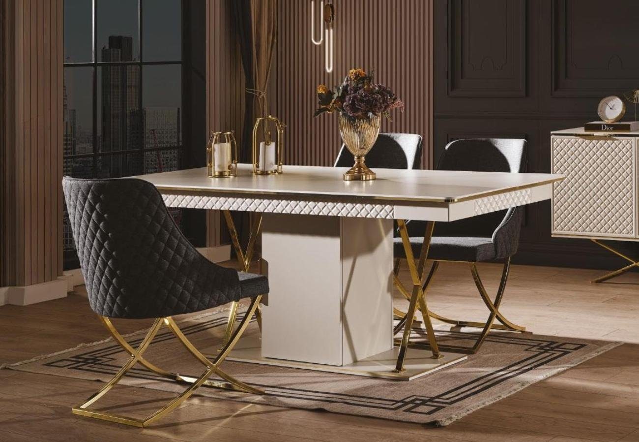 Europa + in Stuhle Tisch Stühle), Made 4x Set Stil und Esstisch JVmoebel für Esszimmer Esstisch 4x möbel 1x Holz Esszimmer-Set 5tlg, (5-St.,
