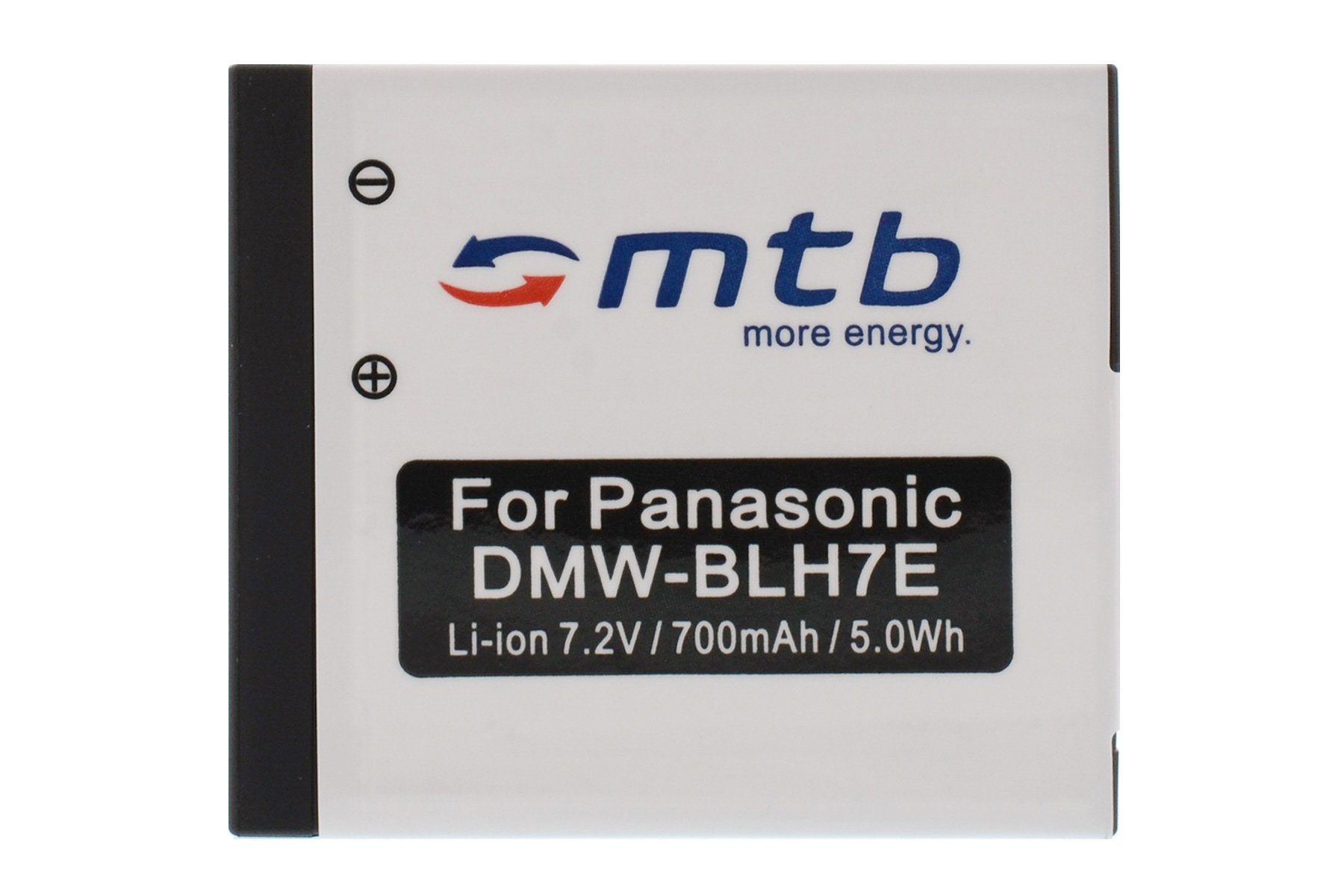 mtb more energy DMC-GF7… Kamera-Akku - V), Akku-Typ mAh für: Lumix passend kompatibel DMW-BLH7 (7,2 Panasonic 700 Panasonic [BAT-409 mit Li-Ion