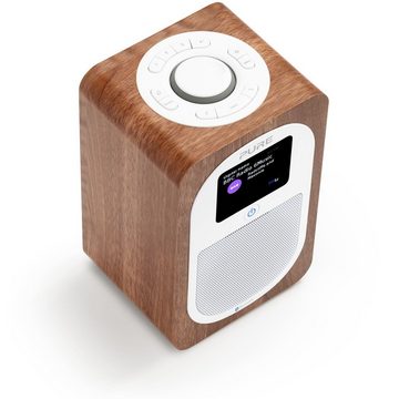 Pure »Evoke H3, Walnut, EU/UK Digitalradio mit DAB+, UKW, Bluetooth und Weckfunktion« Digitalradio (DAB)