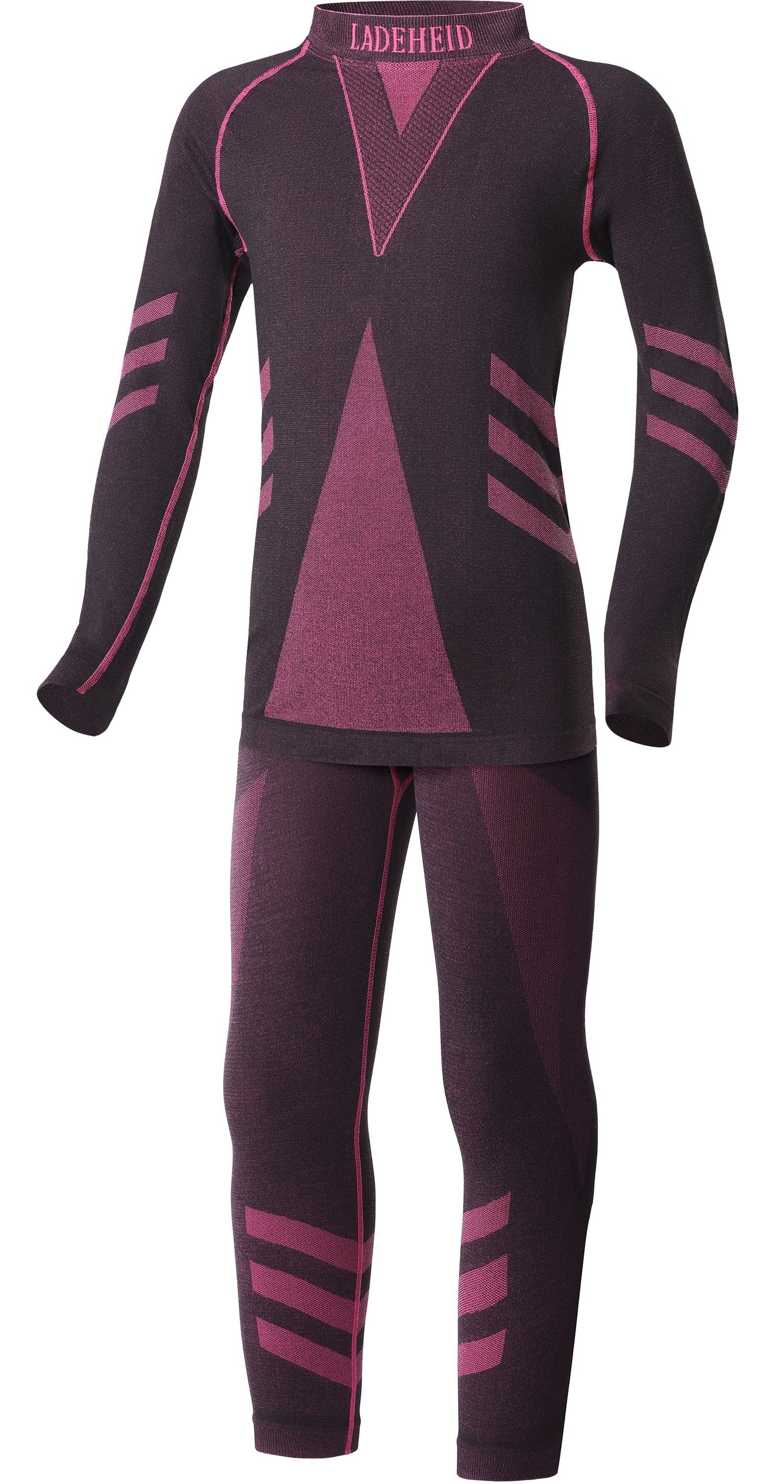 Funktionsunterhemd Kinder Funktionsunterwäsche Set Shirt Unterhose Thermoaktiv LAGI009