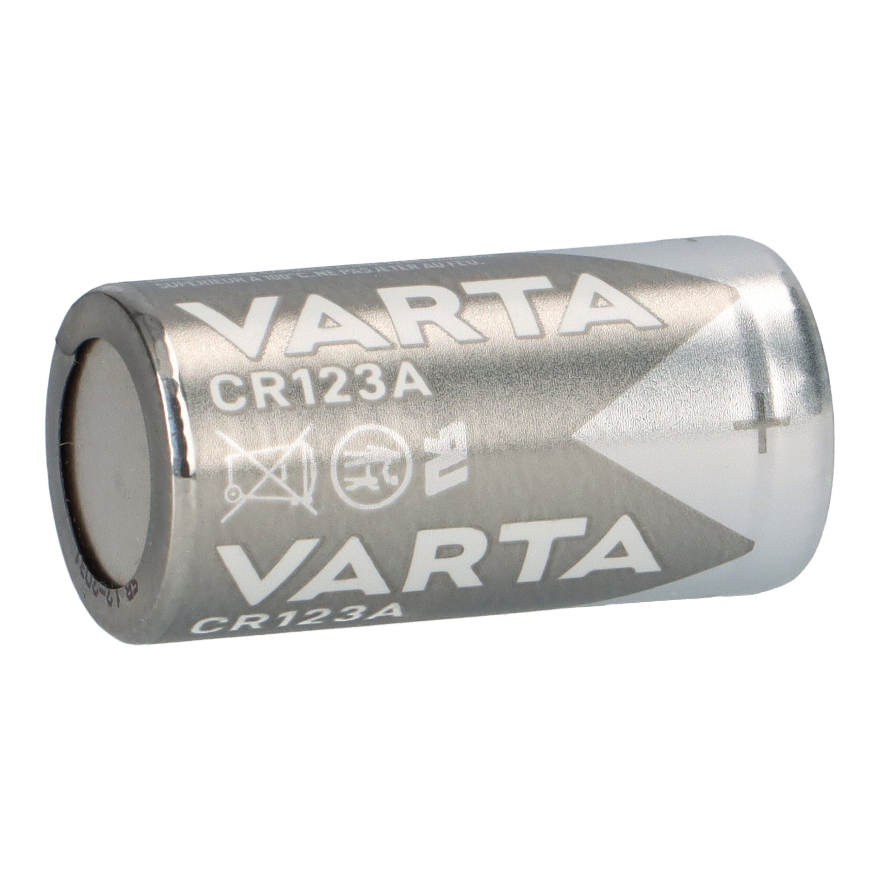 200x Photo Lithium Varta CR123A VARTA 3V Batterie Blister Batterie
