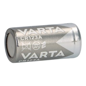 VARTA 50x CR123A Varta Batterie Lithium 3V Photo Blister Batterie