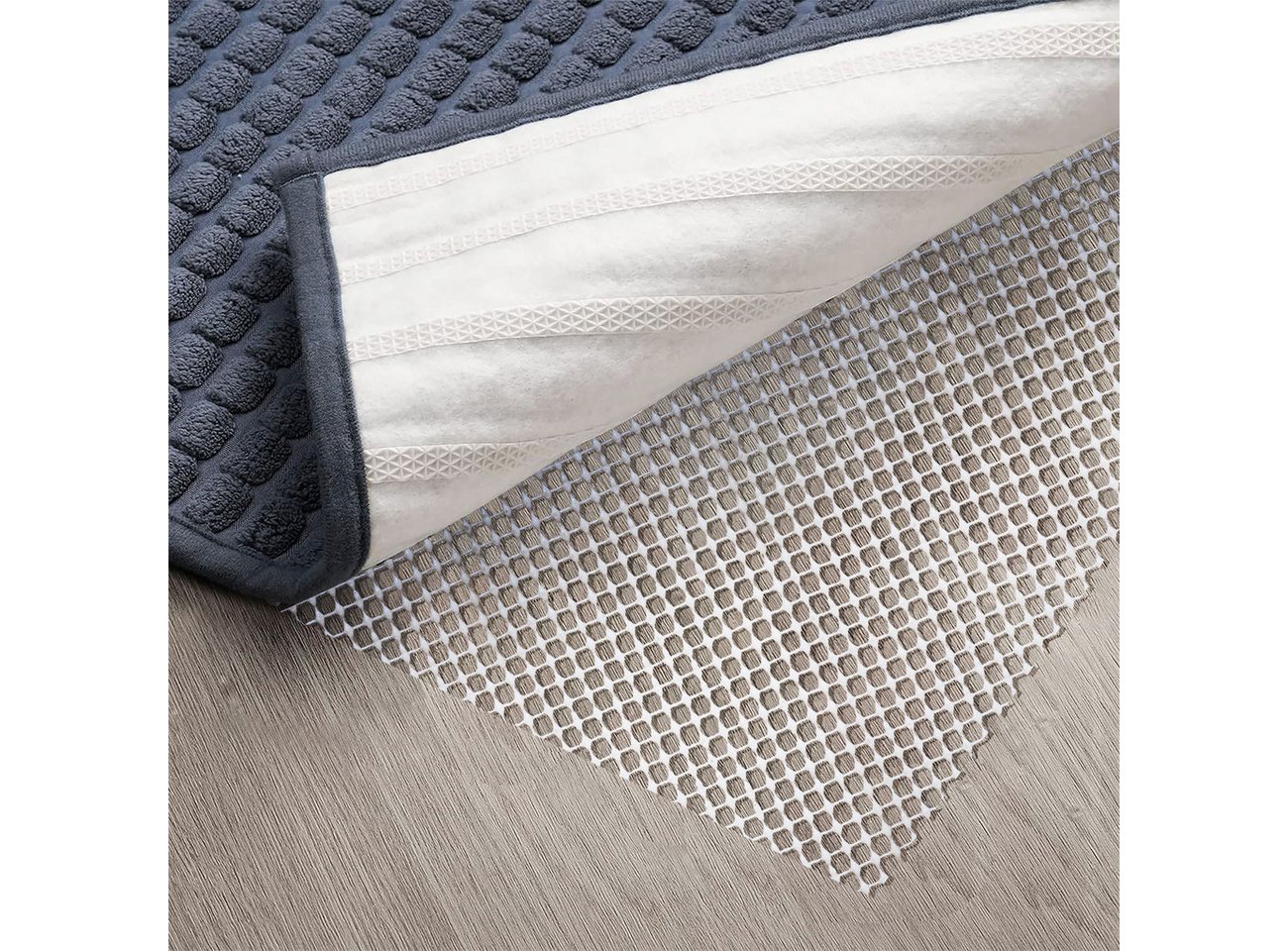 Casativo Antirutsch Teppichunterlage Antirutschmatte zuschneidbar, 80 x 200 cm, (1-St), Rutsch Stop für Teppiche, Schubladen, Kofferraum