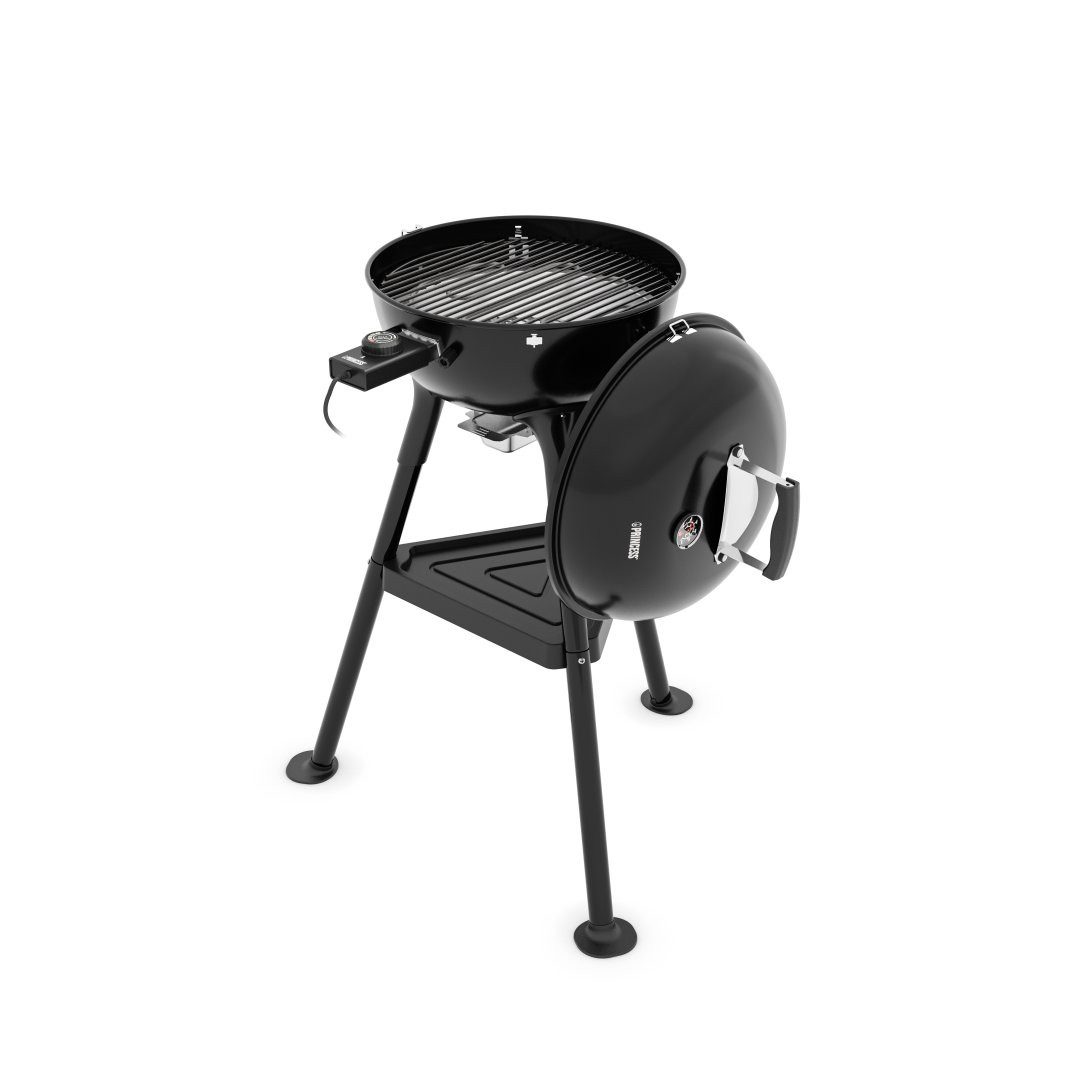 PRINCESS Elektrogrill 01.112270.01.001, 2000 W, Ständer - Emaillegrillrost