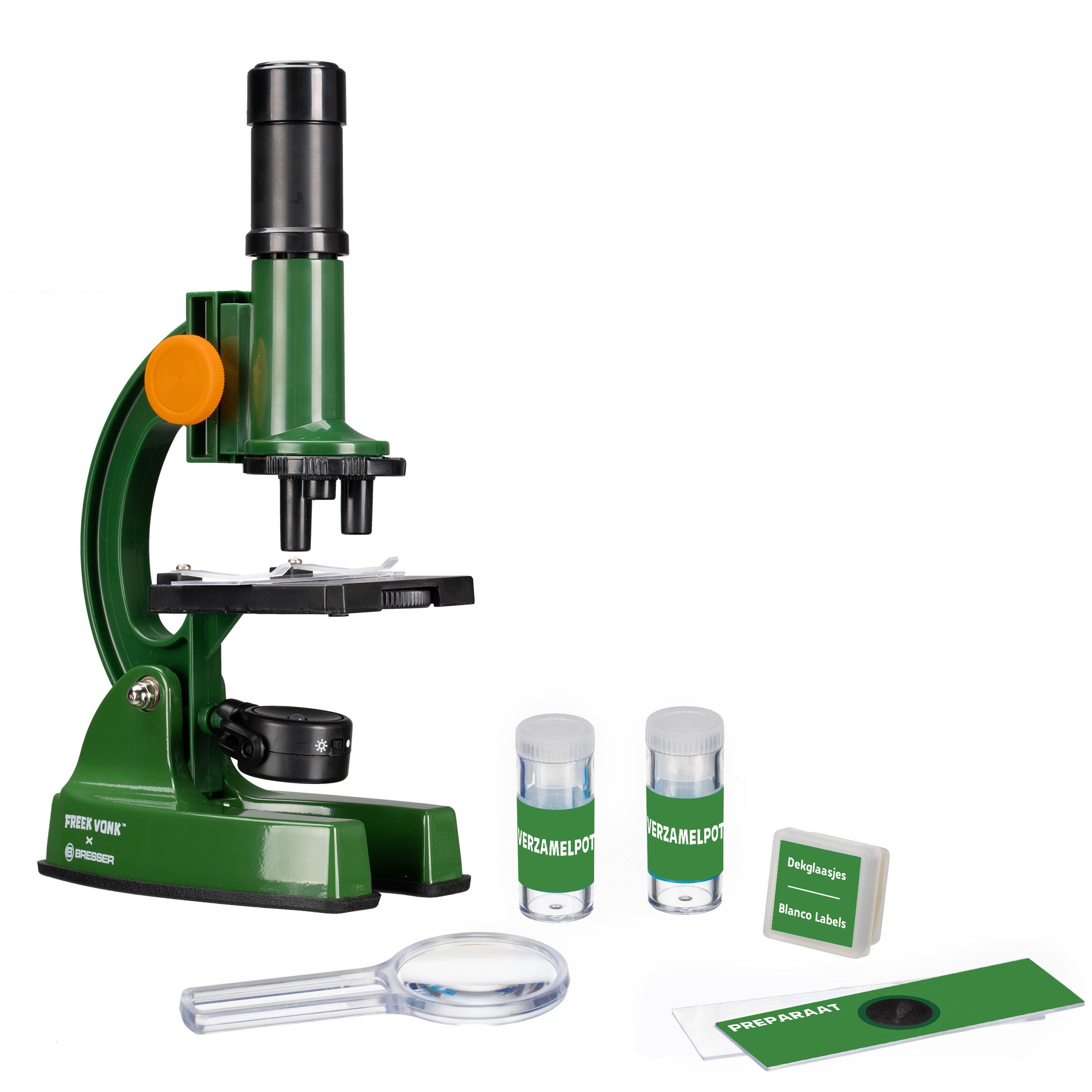 Freek Vonk x BRESSER FREEK VONK x BRESSER children's microscope set including case children's microscope