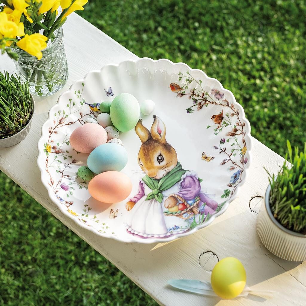 Villeroy & Boch Schale Spring Fantasy Schale ø 30 cm, Porzellan, (1x Schale, 1-tlg)
