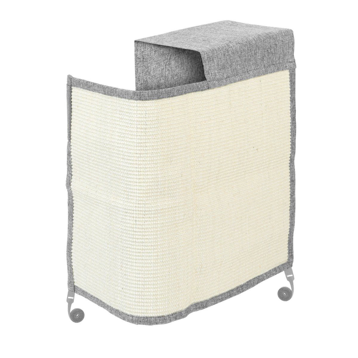 Kratzpappe Katzen Kratzmatte Kratzschutz Sofa - Sisal Kratzteppich - links