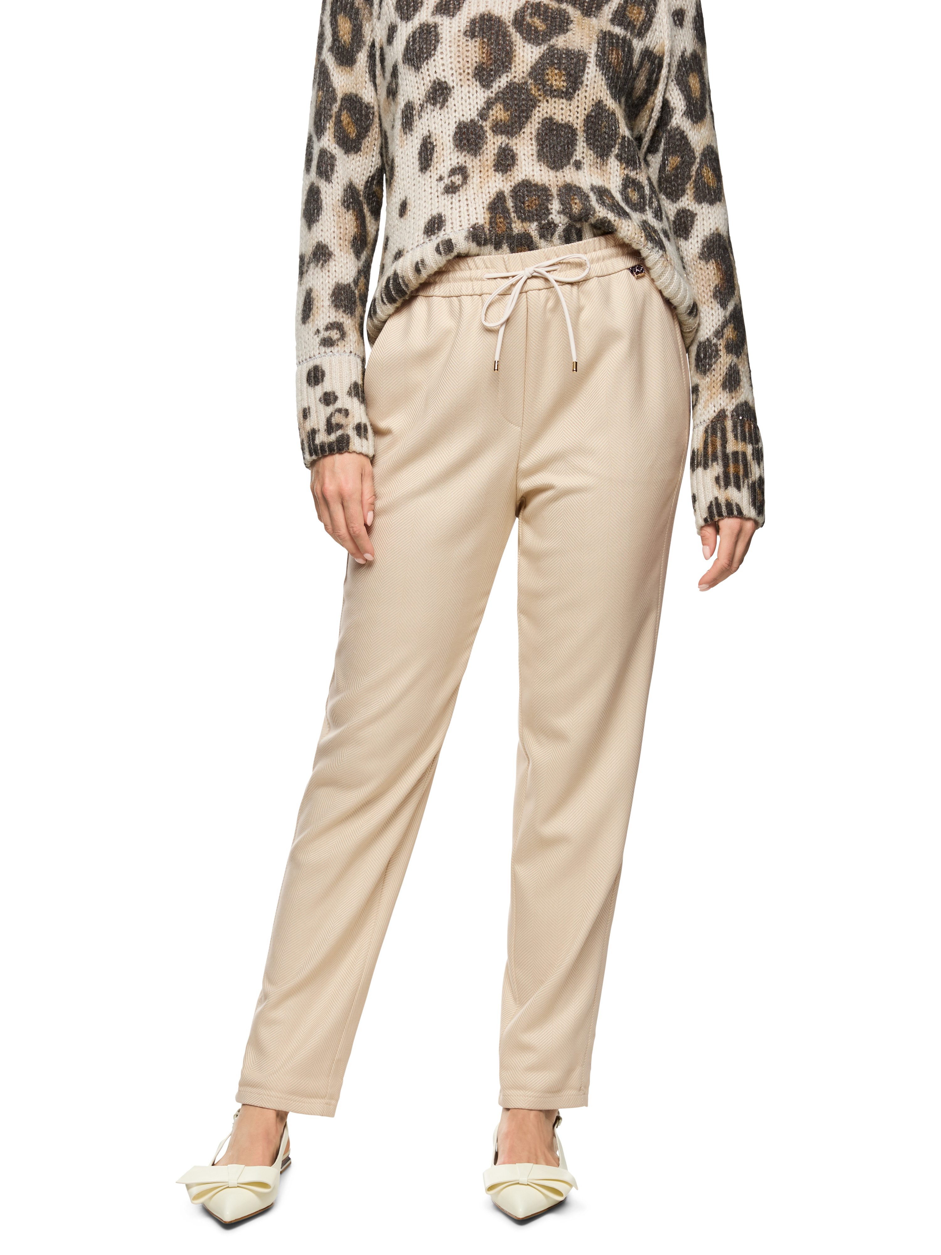 Marc Cain Schlupfhose Pants Premium Damenmode Model RHODOS, relaxed fit, fe günstig online kaufen