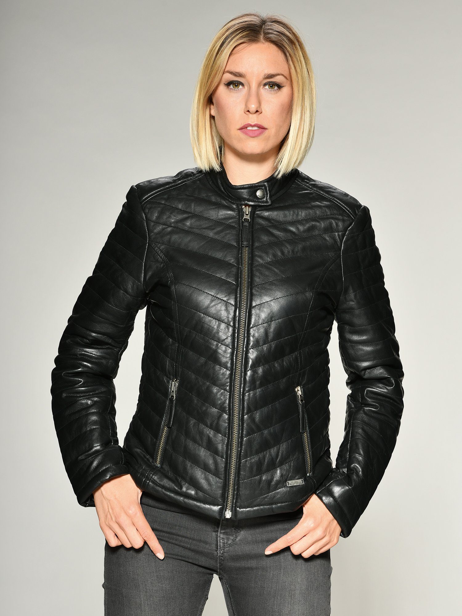 Lederjacke MUSTANG Henrietta