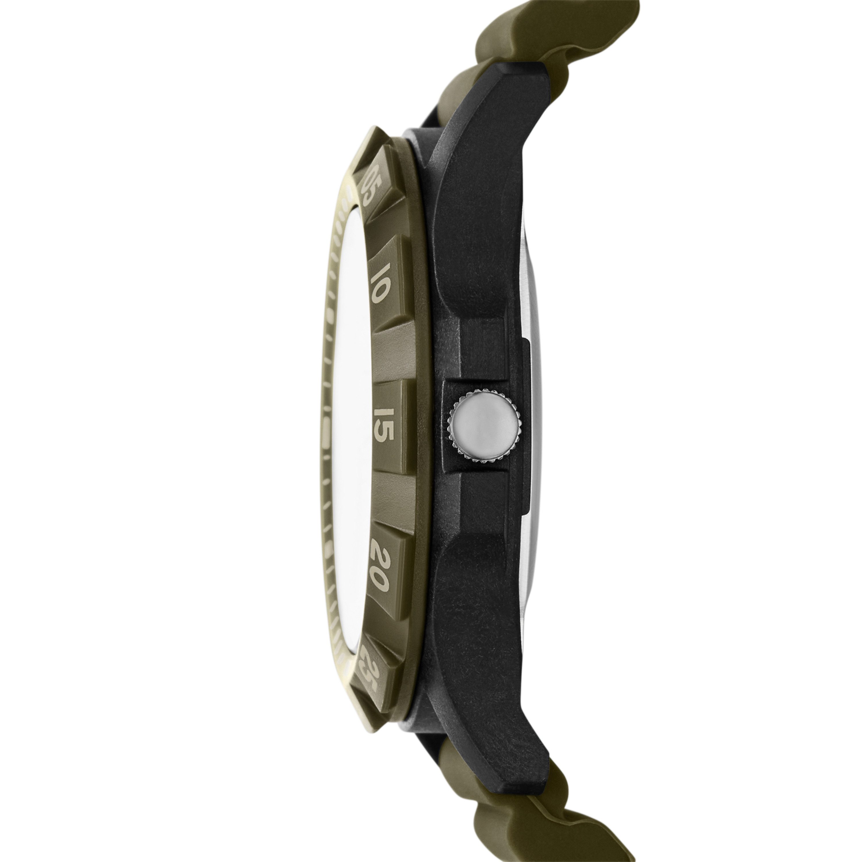 Skechers Quarzuhr Glen Oaks SR5287, Armbanduhr, Herrenuhr, Silikonarmband, analog, Tag
