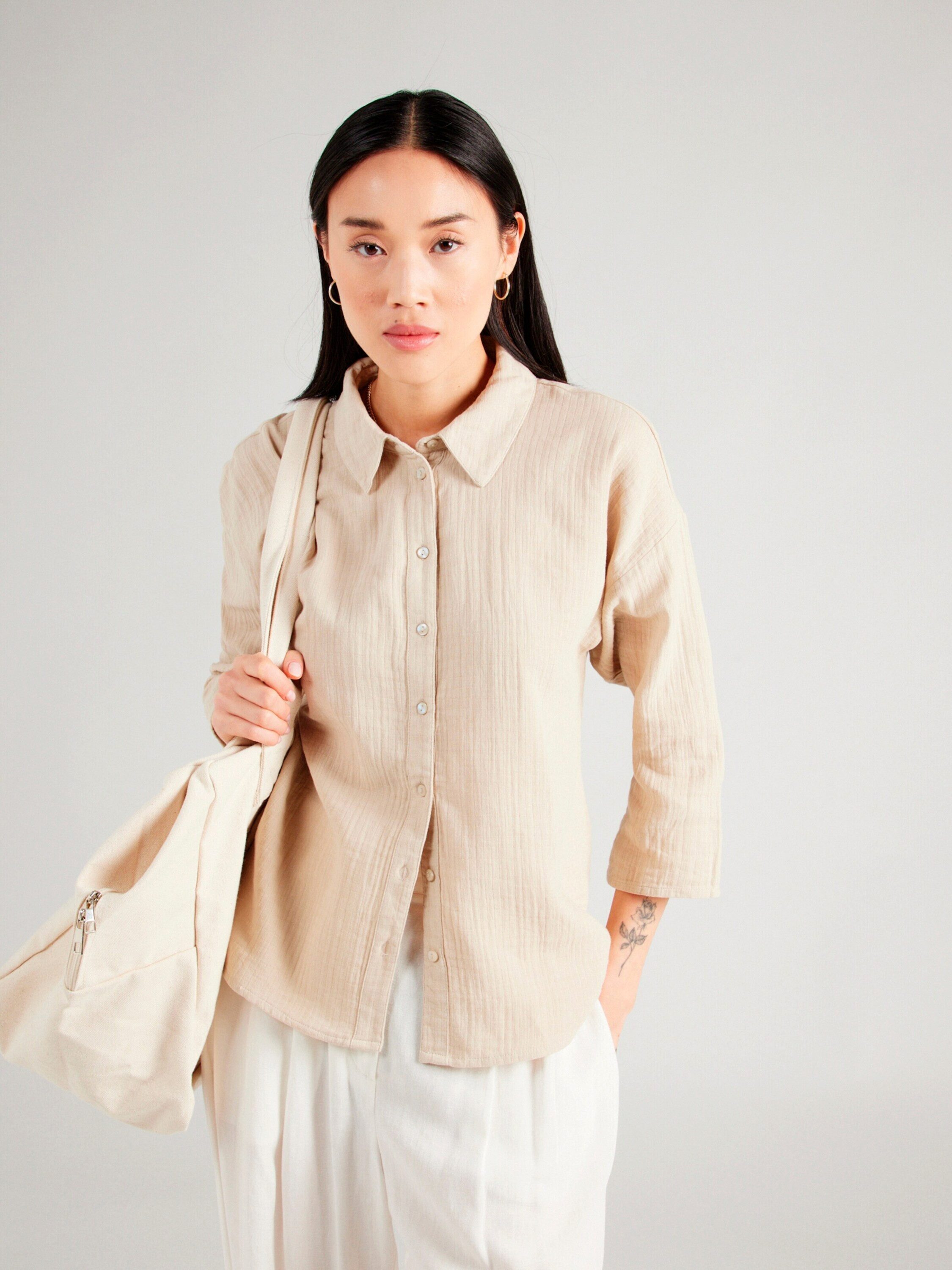 Vila Langarmbluse LANIA (1-tlg) Plain/ohne Details günstig online kaufen