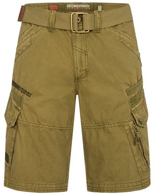 Geographical Norway Shorts Cargo Shorts kurze Hose knielang Short Bermuda Sommer Urlaub Freizeit