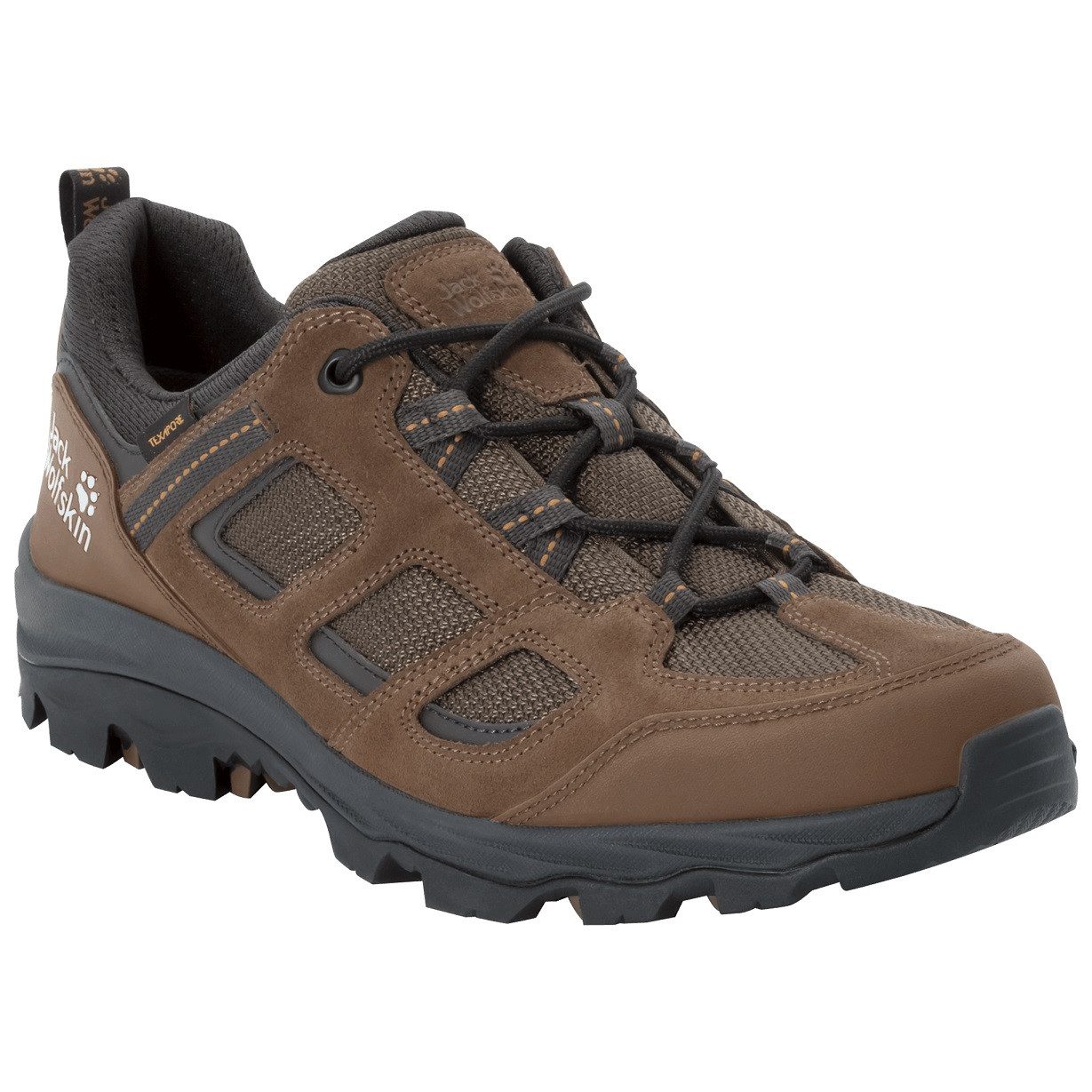 Jack Wolfskin Vojo 3 Texapore Low (wasserdicht,atmungsaktiv) braun Herren W günstig online kaufen