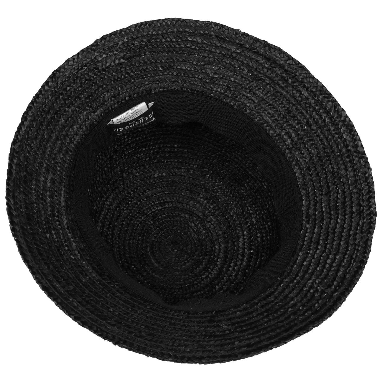 Seeberger Sonnenhut (1-St) Strohglocke mit Ripsband