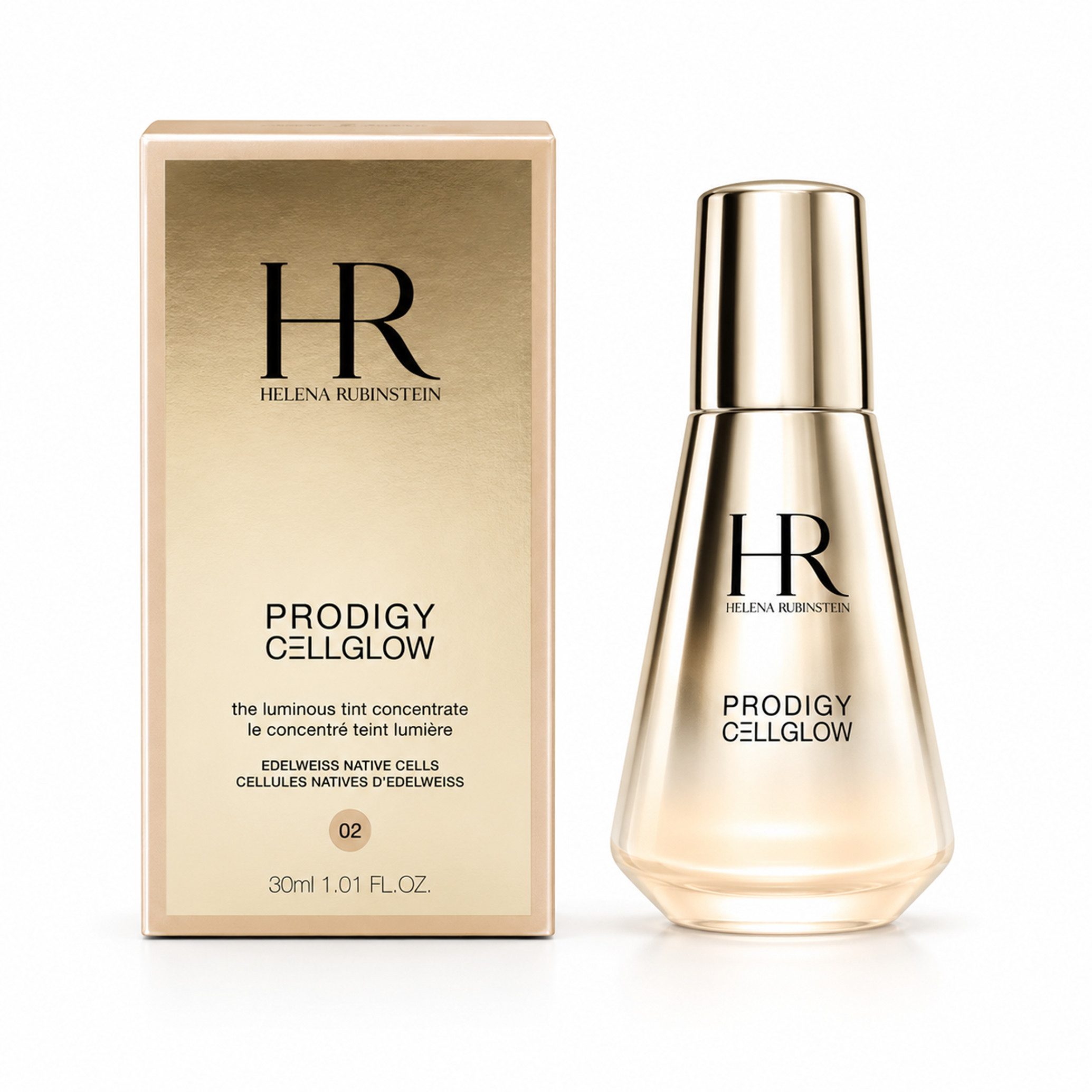 Helena Rubinstein Foundation Helena Rubinstein Prodigy Cellglow concentrate 02 Very Light Beige