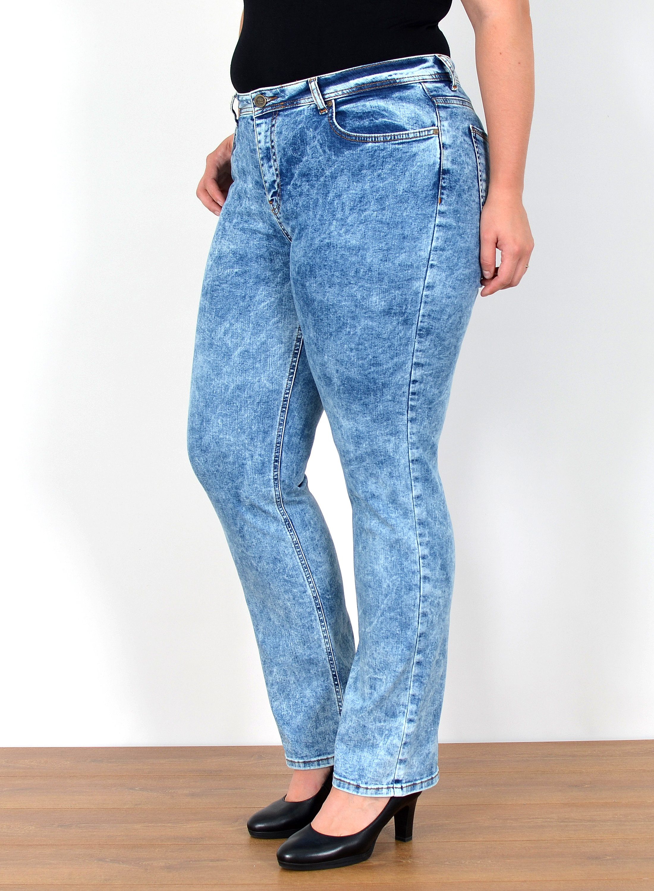 ESRA Straight-Jeans FG2 High Waist Jeans günstig online kaufen