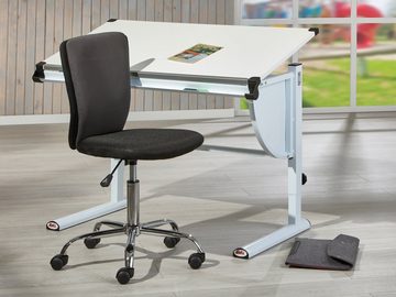 Inter Link Schreibtisch MILO 3 in 1, ergonomischer Kindertisch, höhenverstellbar, neigbar, mitwachsend