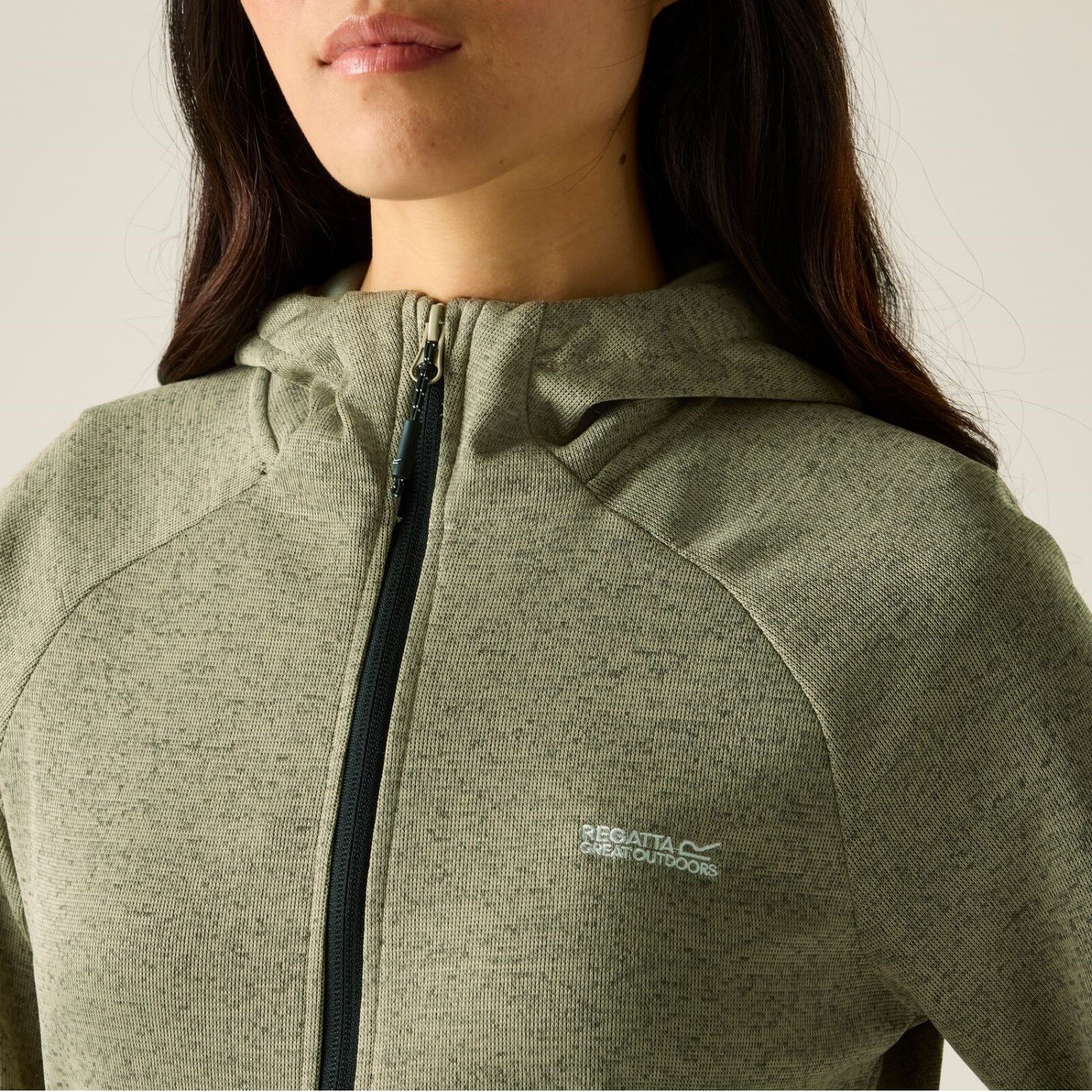 Regatta Strickfleecejacke Fleecejacke mit Kapuze Bloomfield – Bild 5 von 5