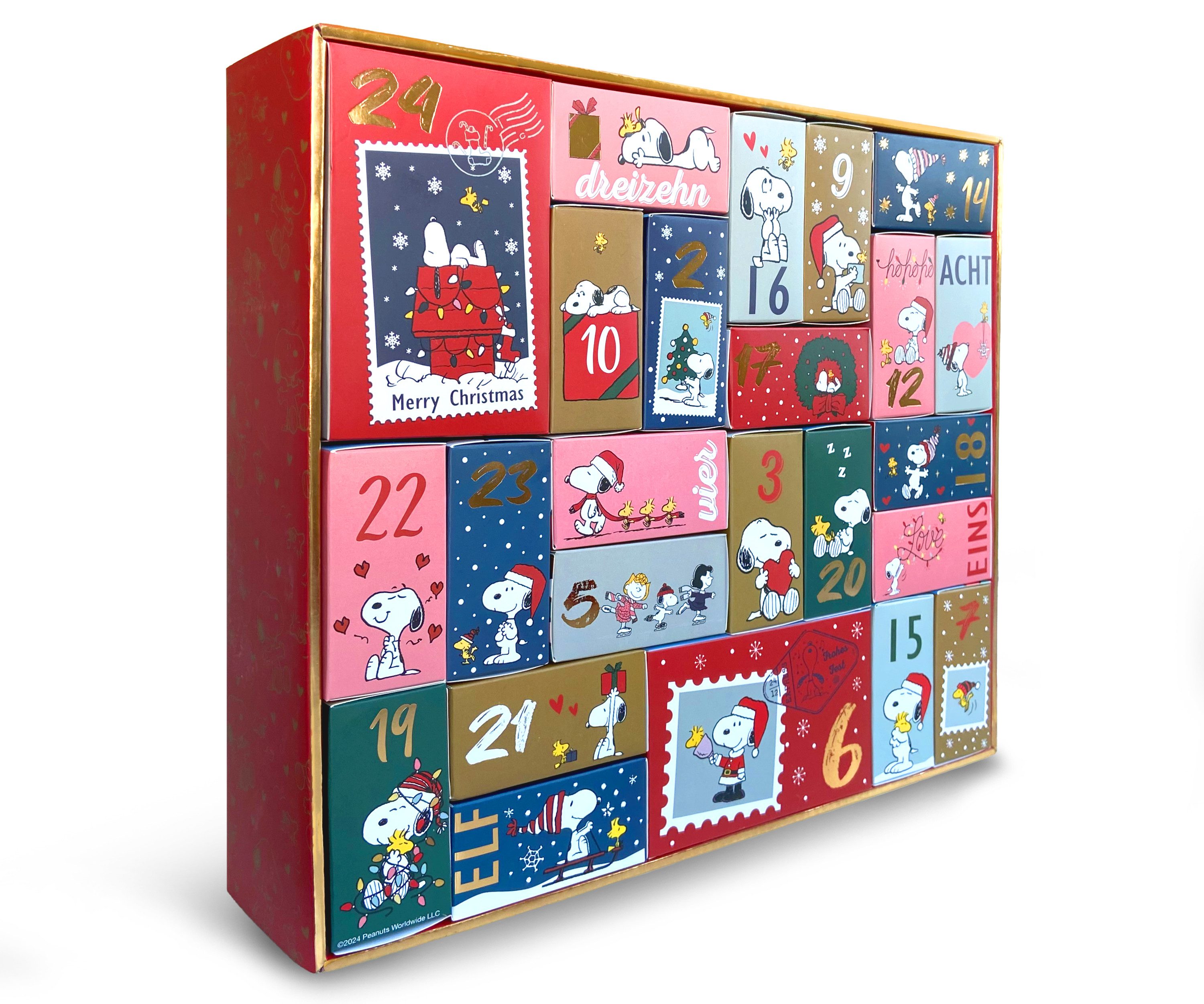 Sockswear Socken Peanuts Premium Damen Adventskalender