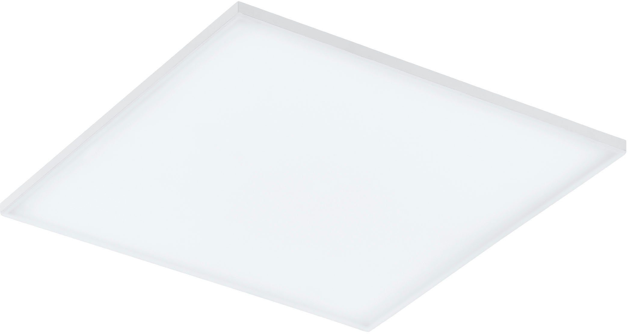 EGLO Deckenleuchte TURCONA-CCT, LED fest integriert, warmweiß – kaltweiß, Deckenlampe, Fernbedienung, dimmbar, Lampe, LED Panel
