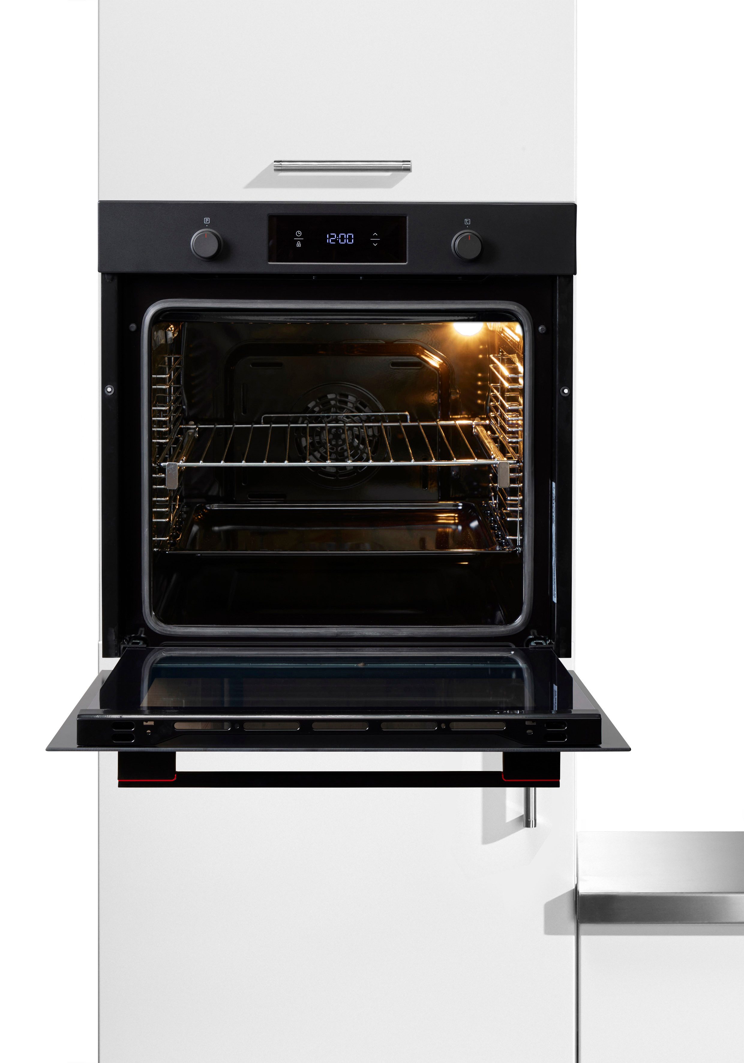 Sharp Einbaubackofen K-70P19BNH-EU, mit Vollauszug, Großflächengrill mit Ventilator