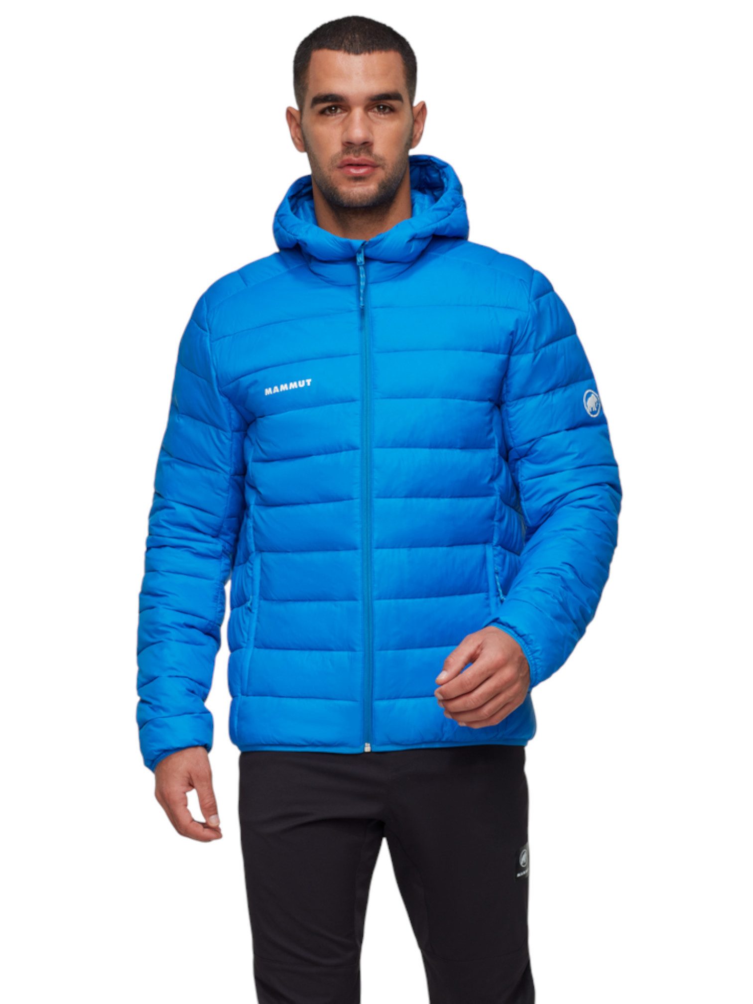 Mammut Winterjacke Crag Insulated Hooded (warm, leicht) blau Herren günstig online kaufen