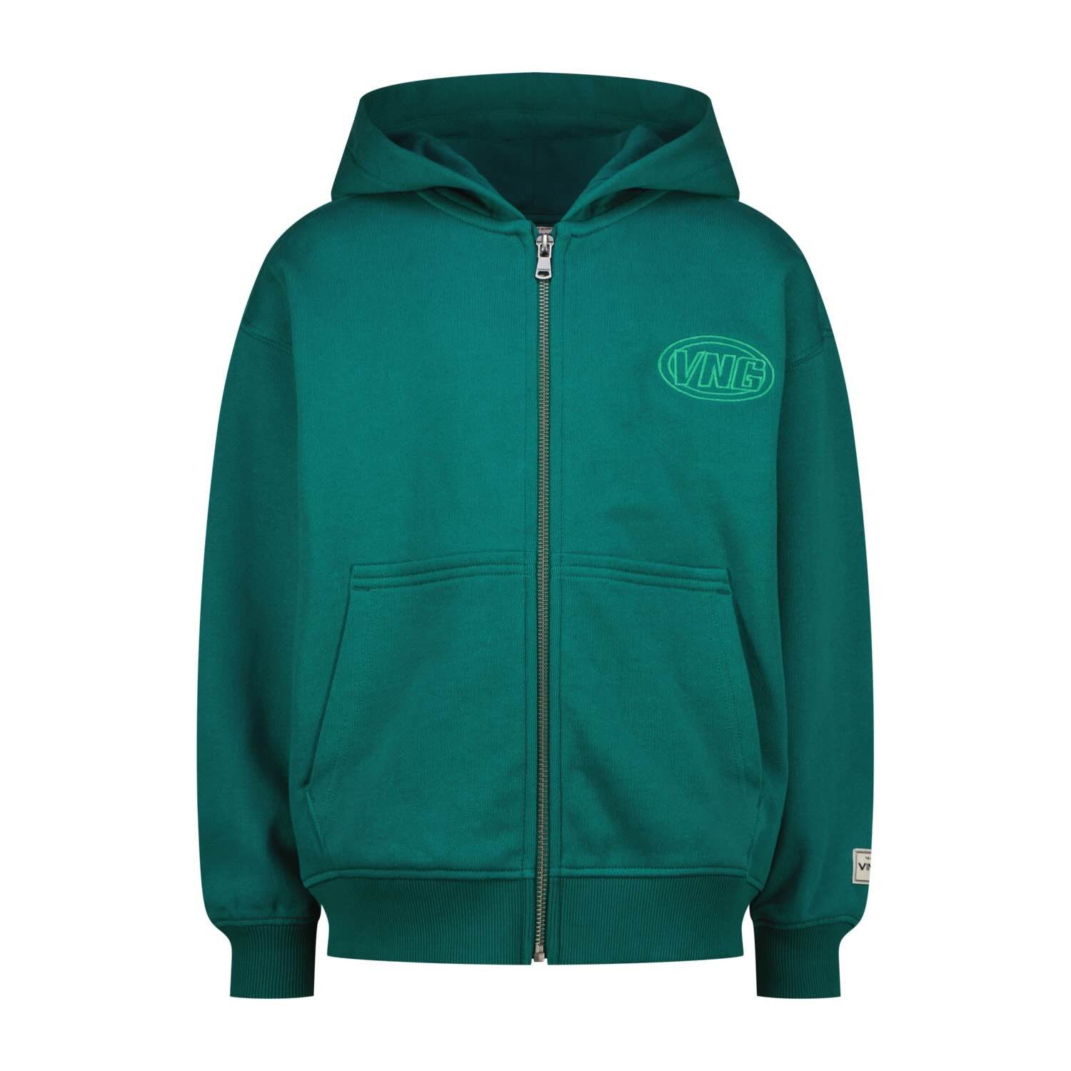 Vingino Kapuzensweatjacke Jungen Kapuzenjacke aus Baumwolle mit Reißverschluss