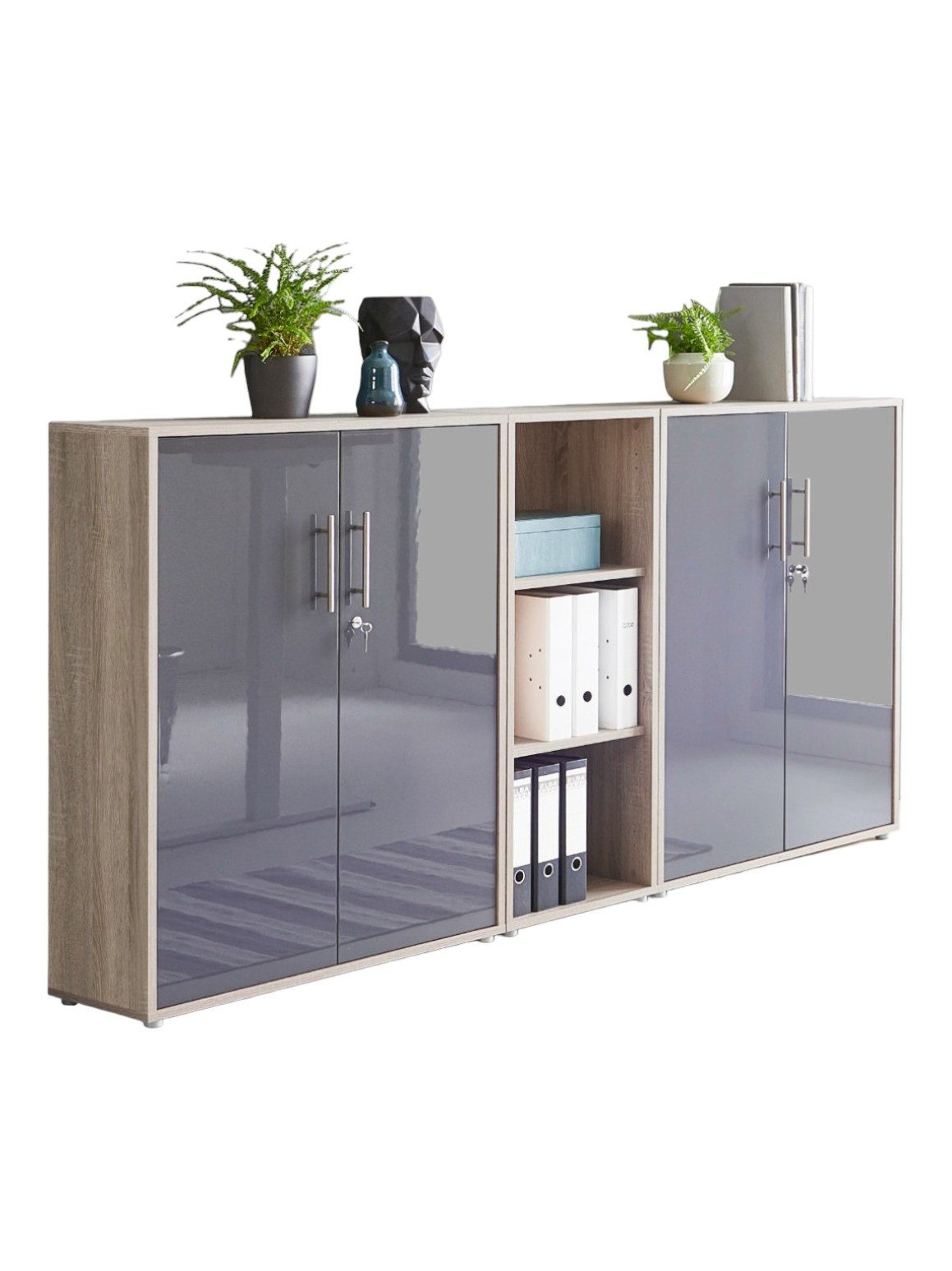 moebel-dich-auf Büromöbel-Set OFFICE EDITION, (Set 8, Büroschrank abschließ günstig online kaufen