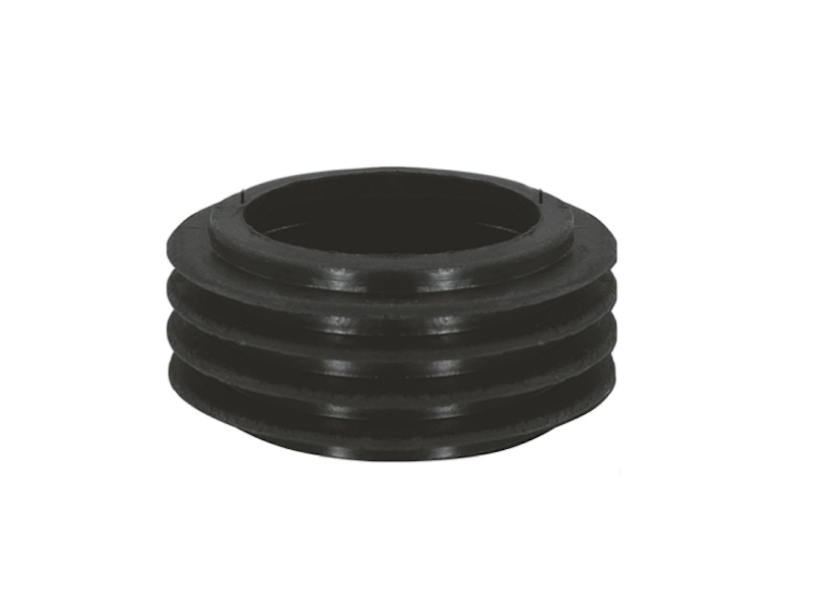 WC-Anschlussrohr Euro WC-Spülrohrverbinder Ø 55 mm für UP-Spülkasten schwarz