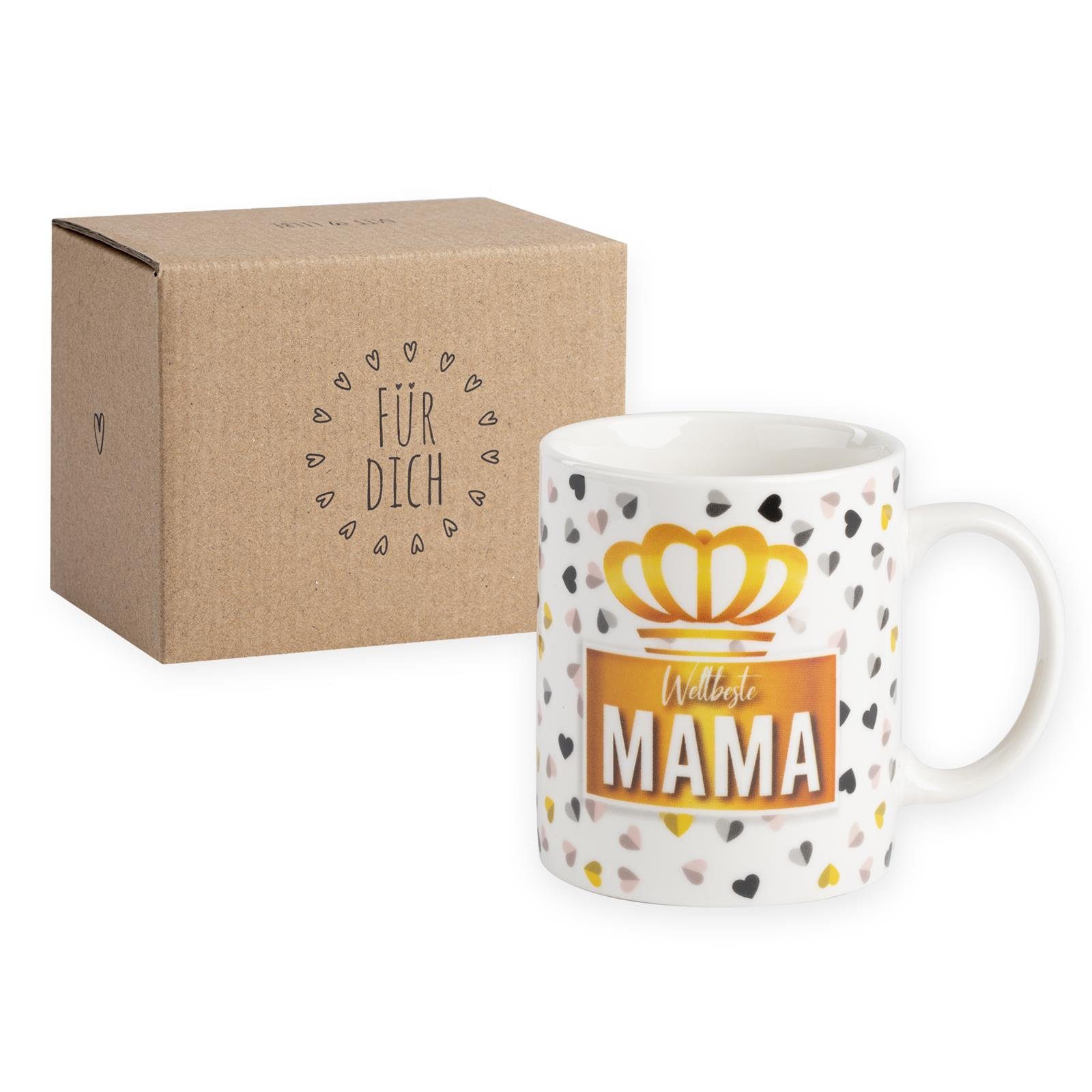 ILP Tasse Kaffeebecher Mama mit Spruch | Tassen