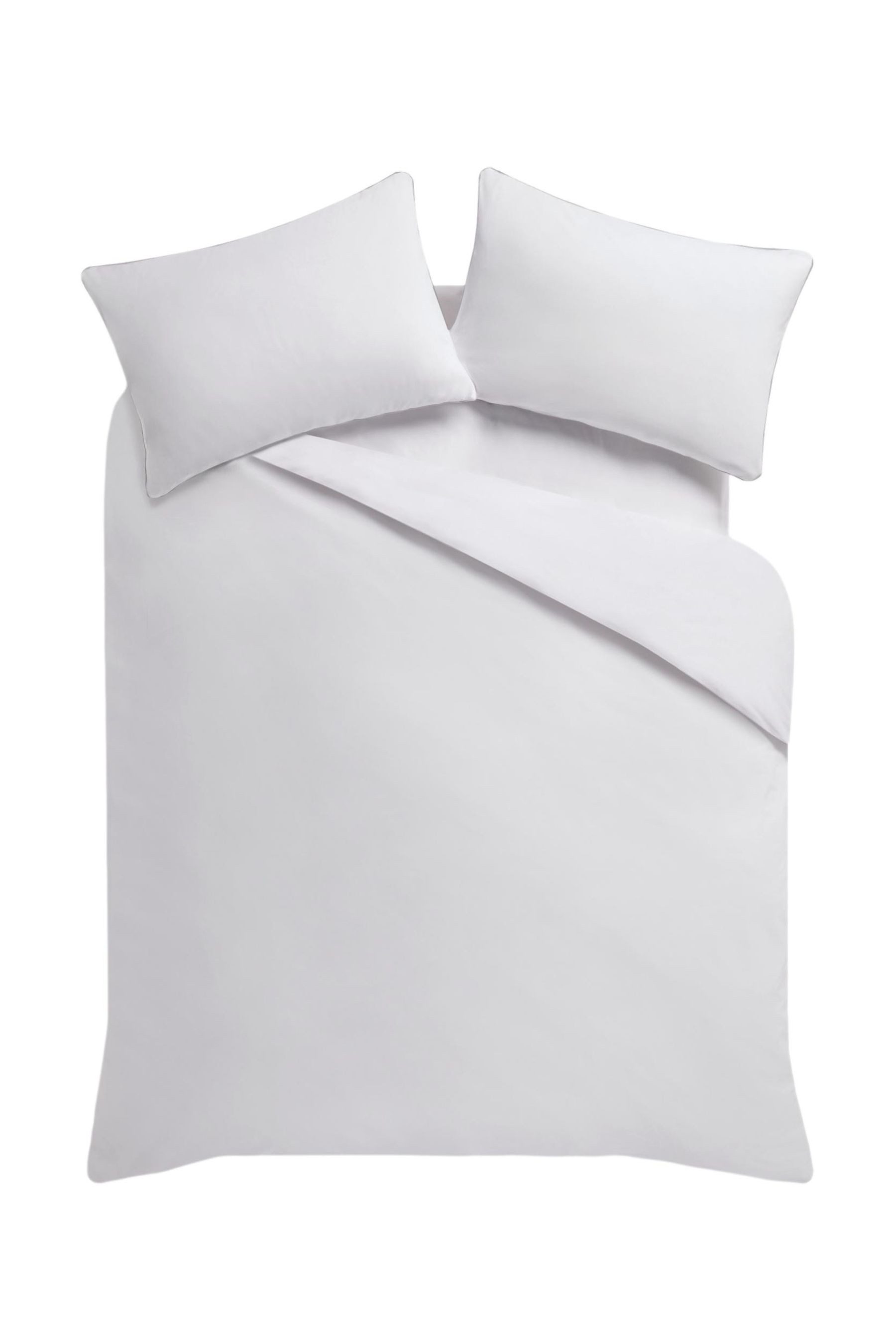 Bett-Set Bettgarnitur mit hohem Baumwollanteil + Paspelrand