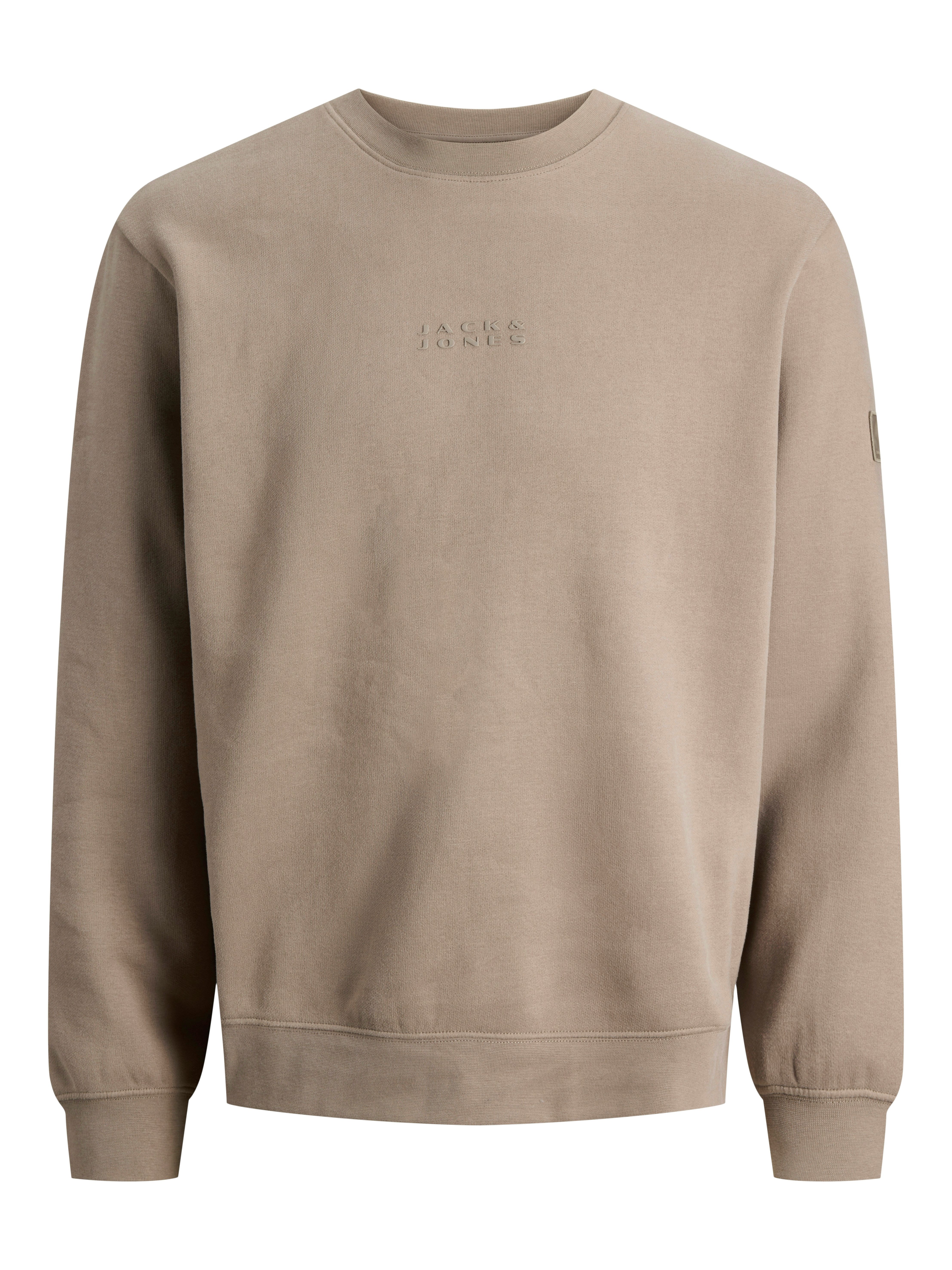 Jack & Jones Sweatshirt JCOPOINT SWEAT BADGE CREW NECK BF günstig online kaufen