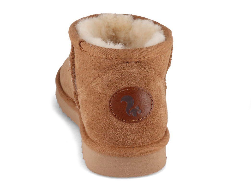 thies Mega Shorty Boots Hausschuh reines Schaffell
