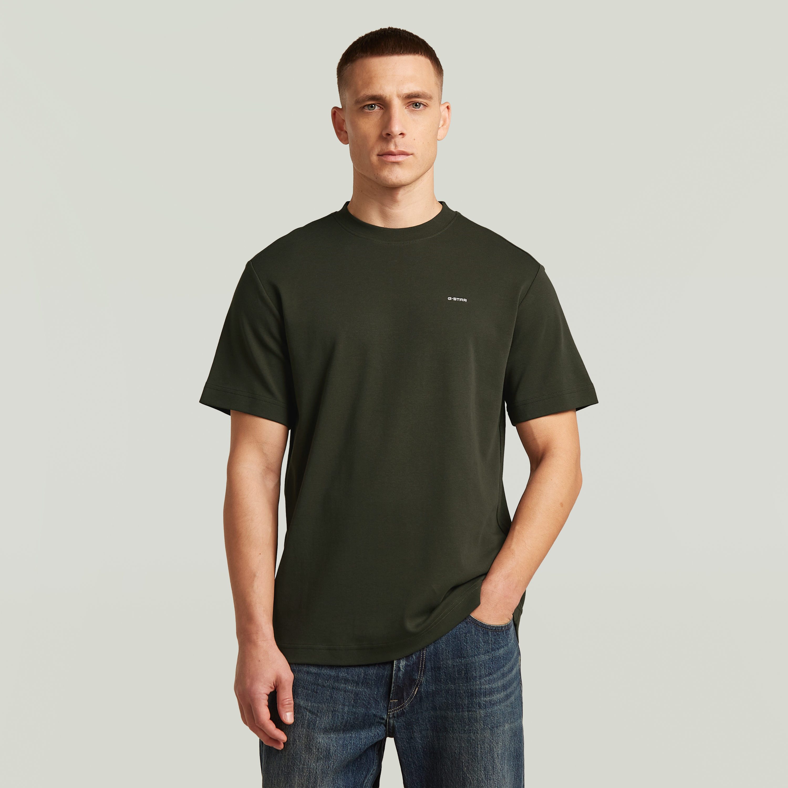 G-STAR T-Shirt True Regular aus Baumwolle, Rundhals