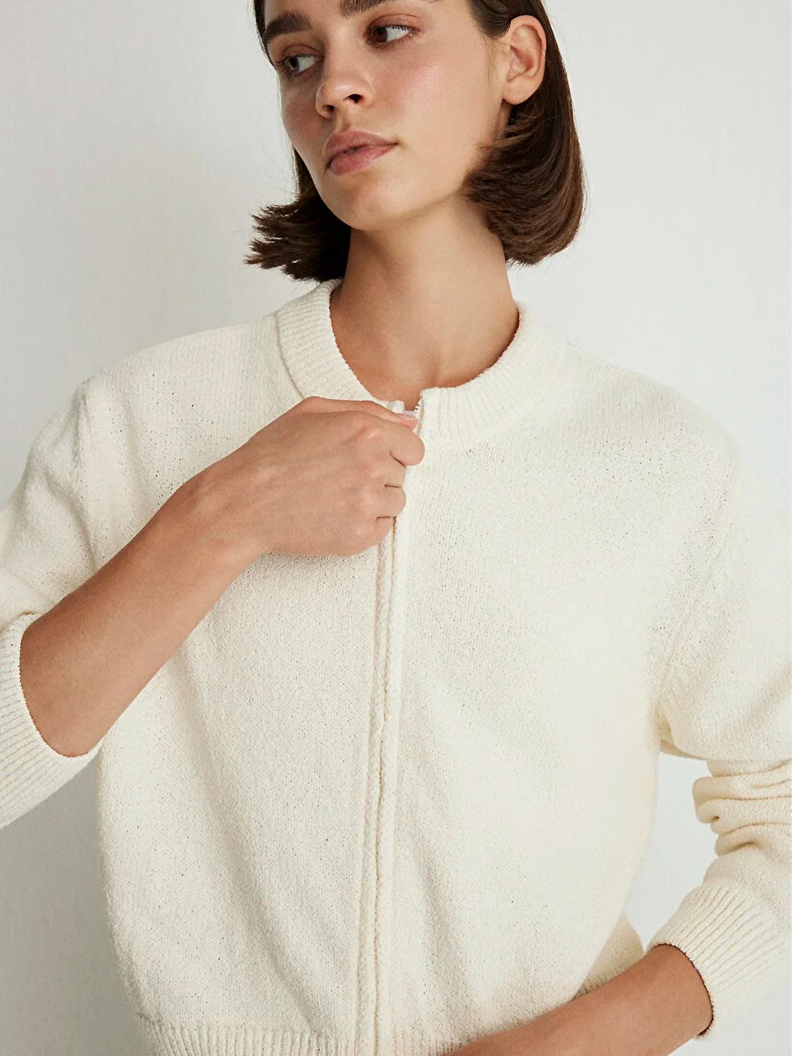Mavi Cardigan Strickjacke Regular Fit Reißverschluss Cardigan Strickjacke Regular Fit Reißverschluss CardiganFULL ZIP CARDIGAN; tofu