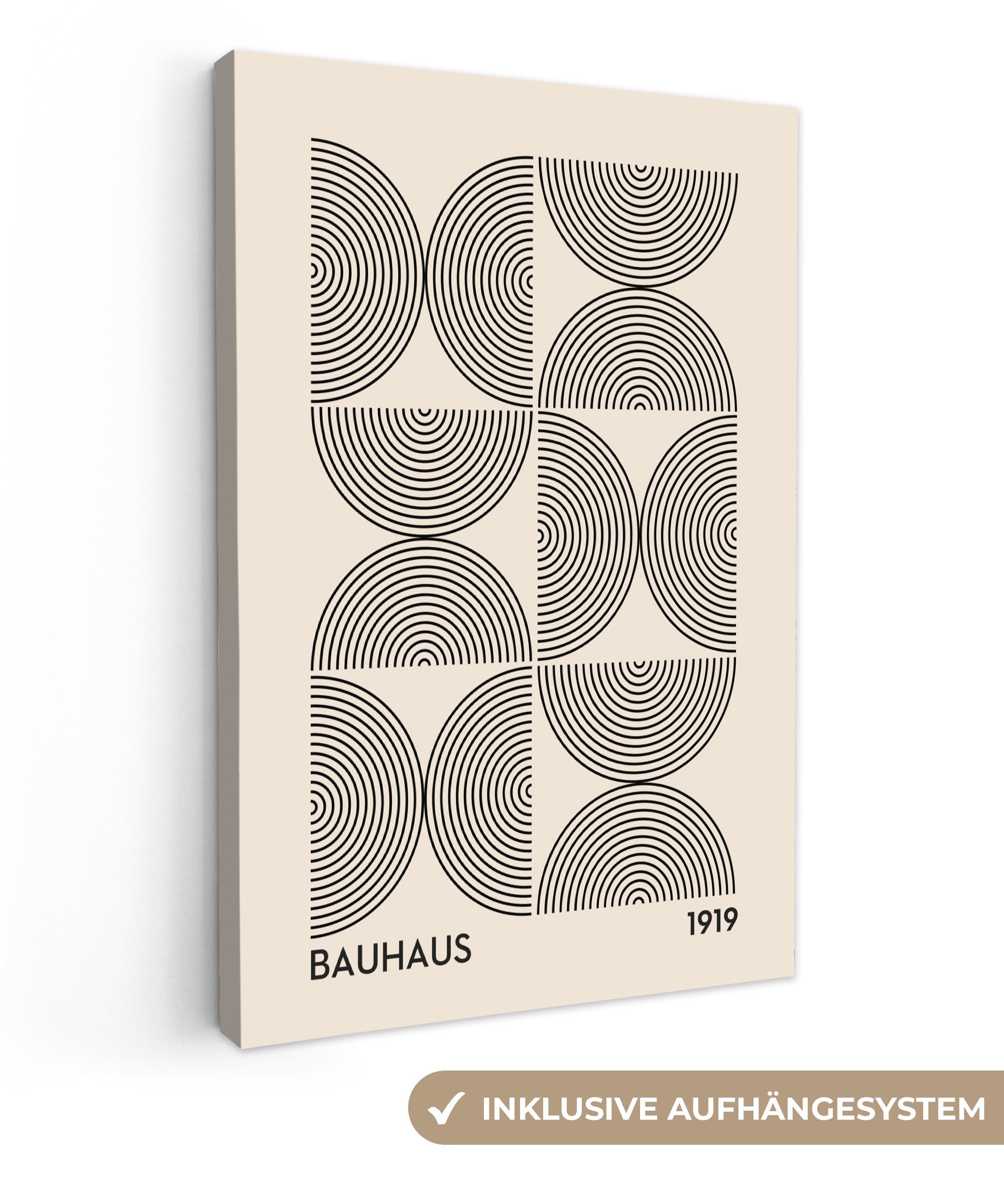 OneMillionCanvasses® Leinwandbild Bauhaus - Vintage - günstig online kaufen