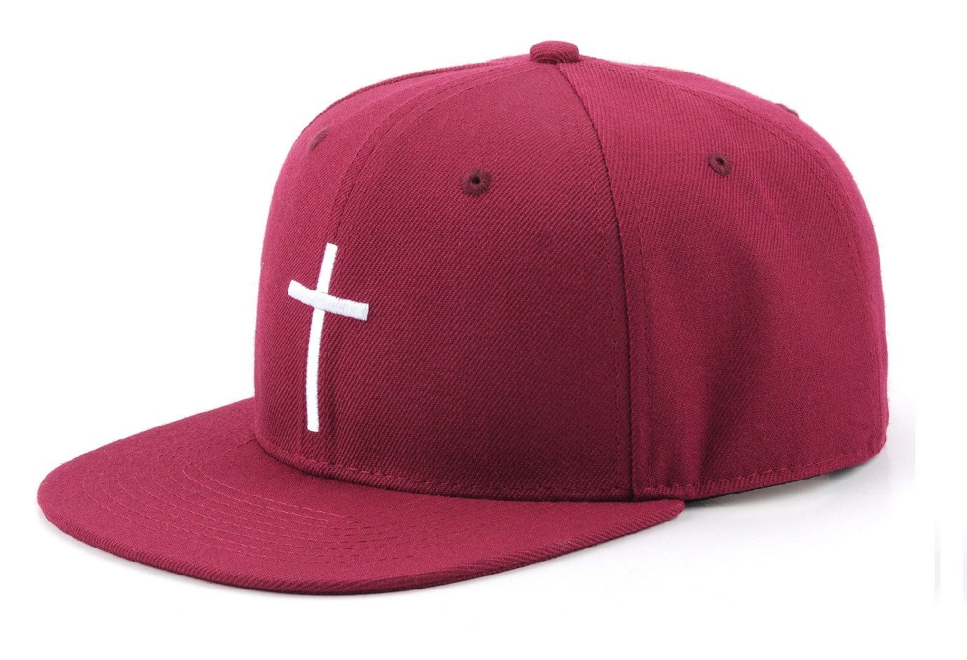 Bexxwell Snapback Cap mit Kreuz-Stickerei (optimale Passform, Unisex) günstig online kaufen