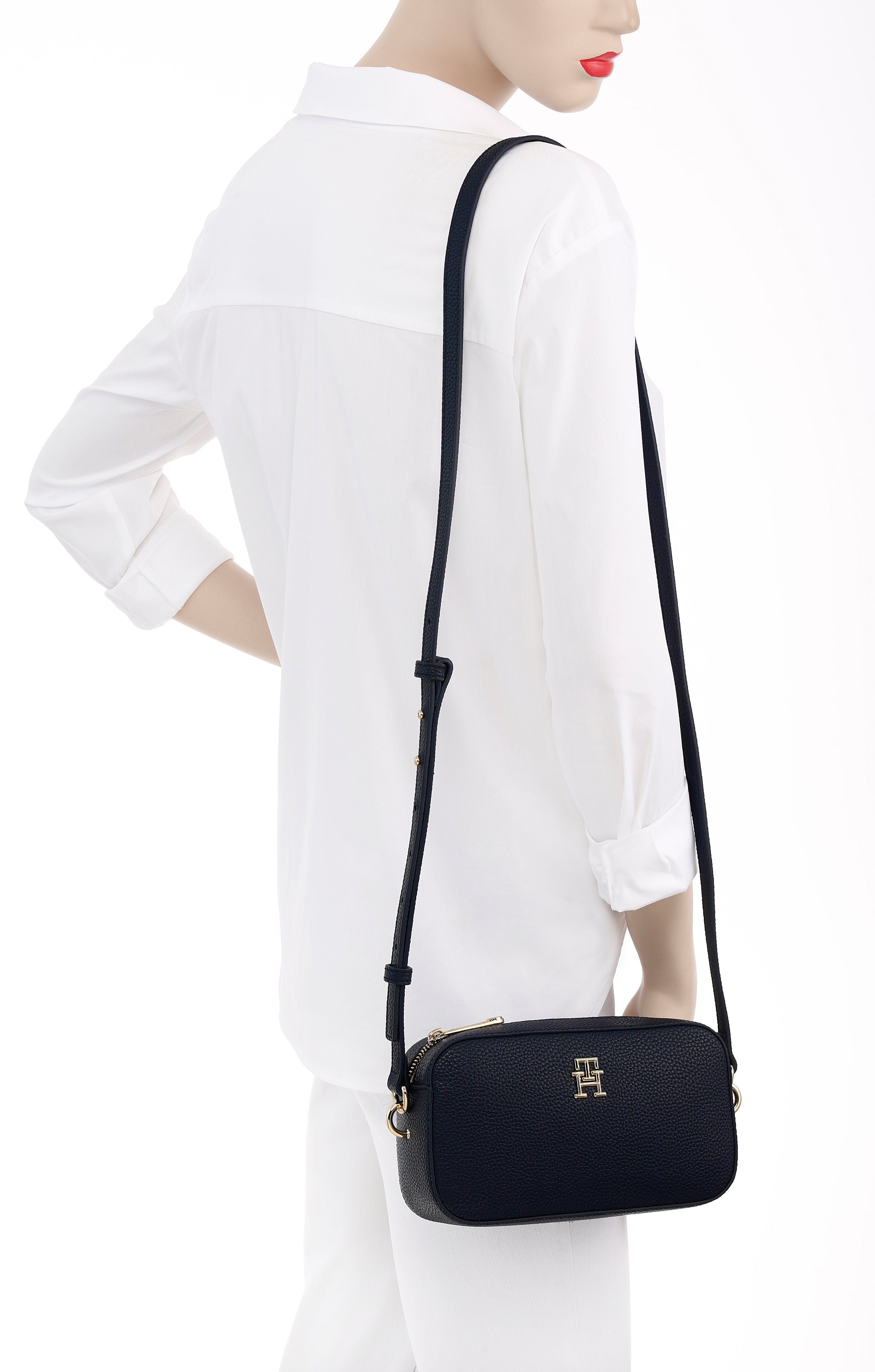 Tommy Hilfiger Mini Bag TH EMBLEM CAMERA BAG, mit TH-Emblem vorne