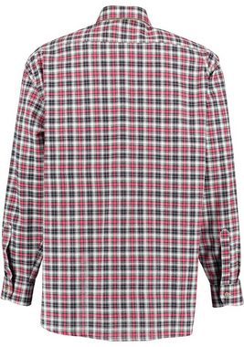 OS-Trachten Trachtenhemd »Hidayo« Langarmhemd mit 2 Paspeltaschen, Leistenstickerei