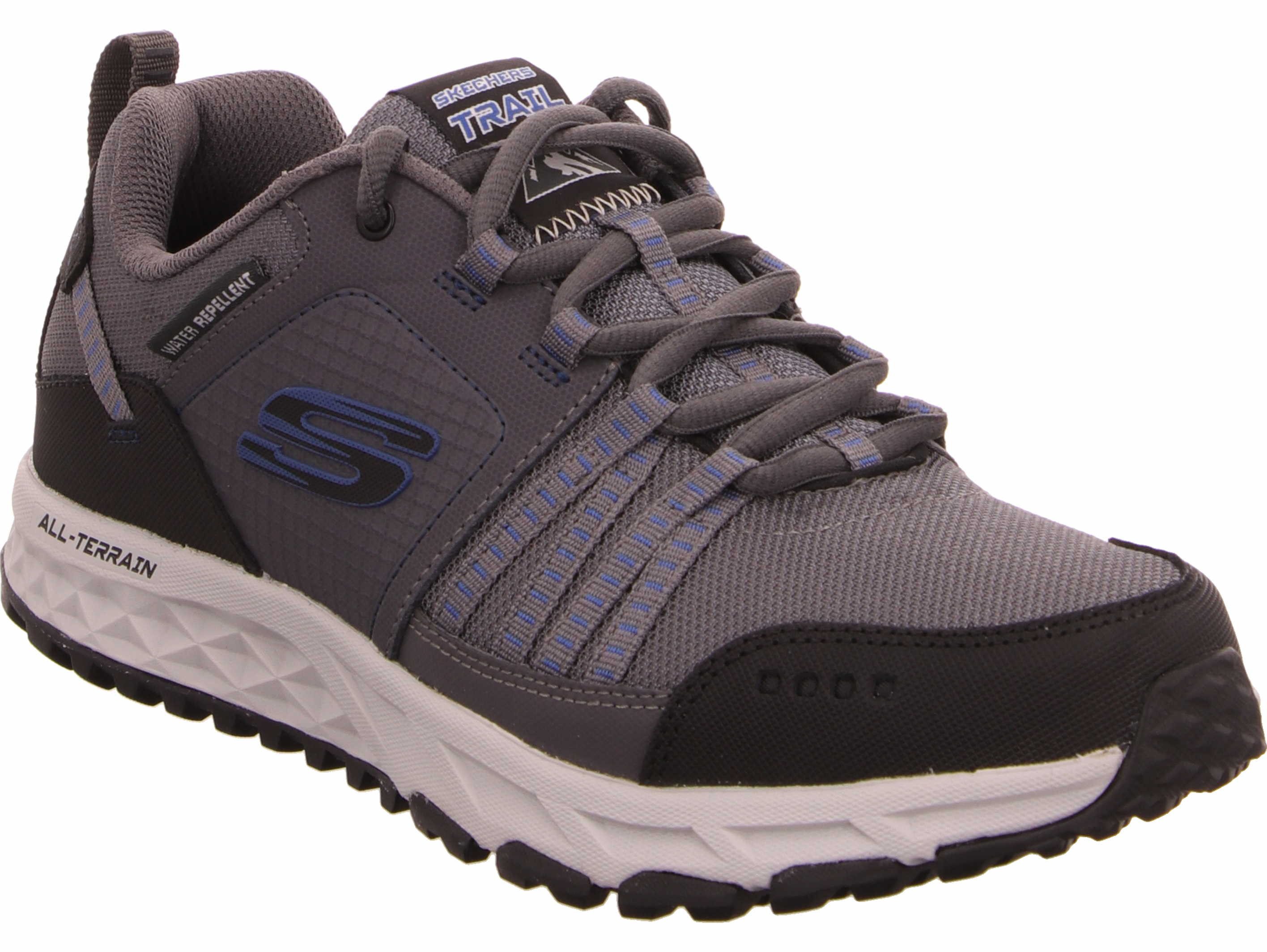 Skechers Escape Plan Schnürschuh mit wasserabweisendem Obermaterial