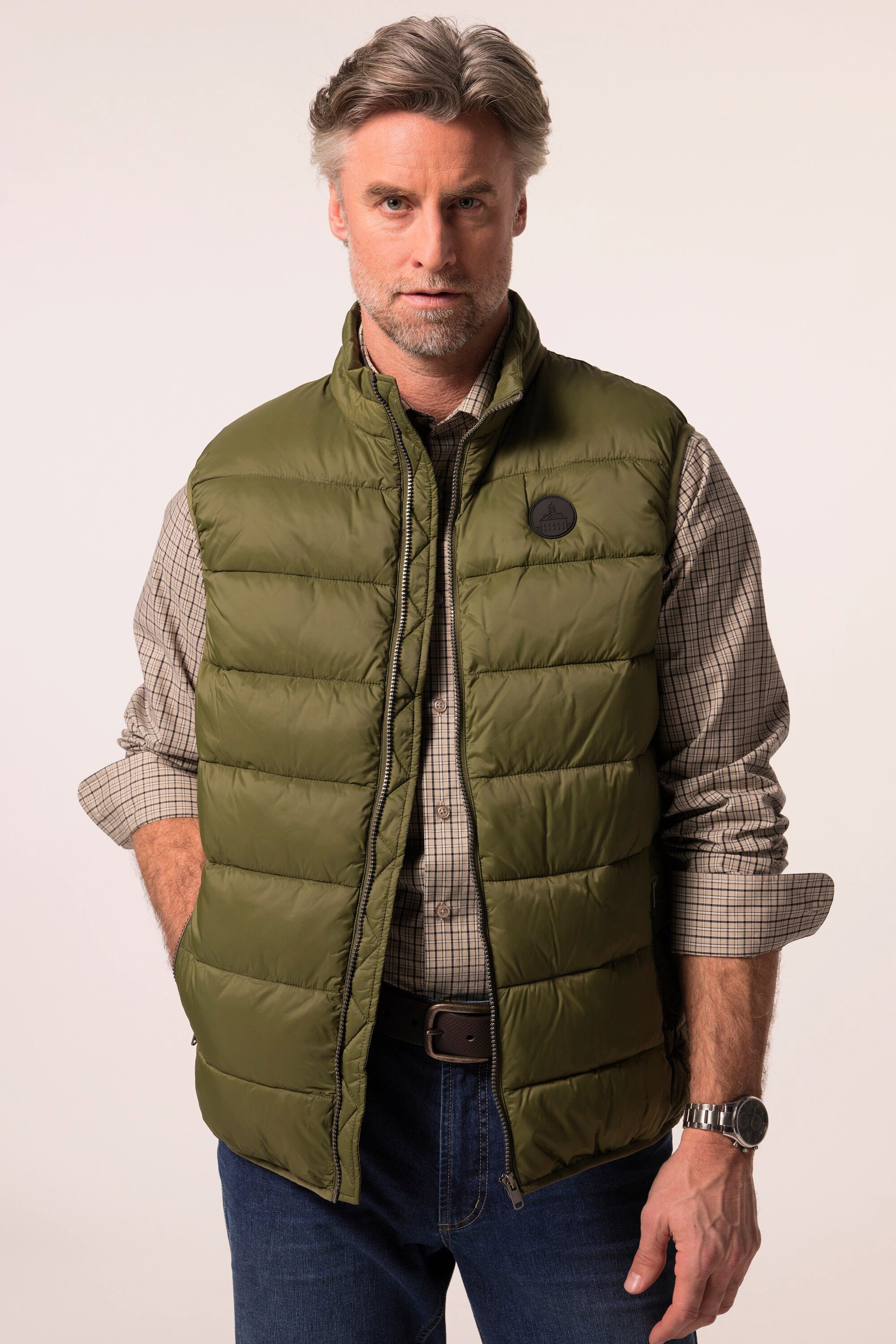 Boston Park Steppweste Boston Park Steppweste Stehkragen Taschen