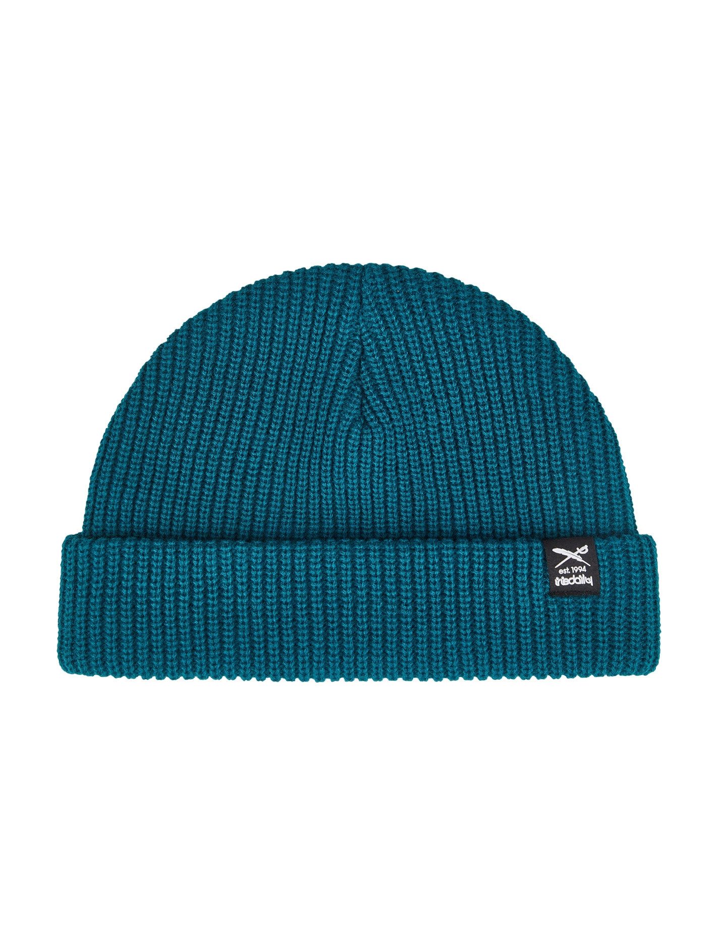 iriedaily Strickmütze - Warme Beanie im gerippten Grobstrick mit Umschlag