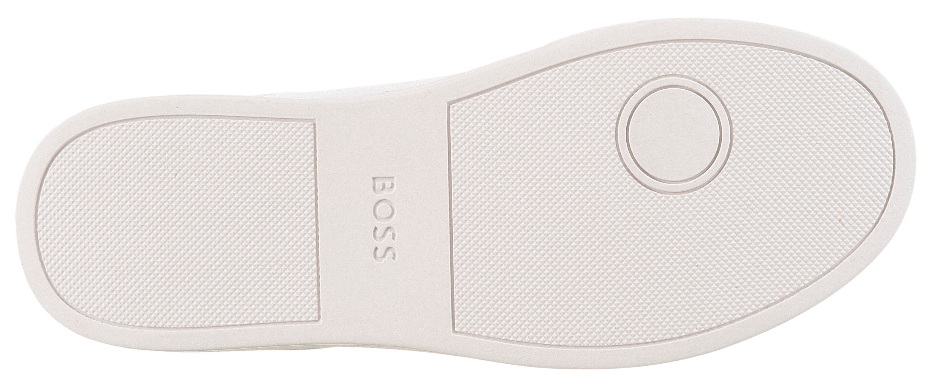 BOSS Kieran Tenn Sneaker Basic-Schnürer, Halbschuh, Freizeitsneaker mit softem Schaftrand